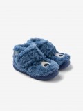 Gioseppo Vadnais Blue Slippers For Baby