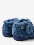 Gioseppo Vadnais Blue Slippers For Baby
