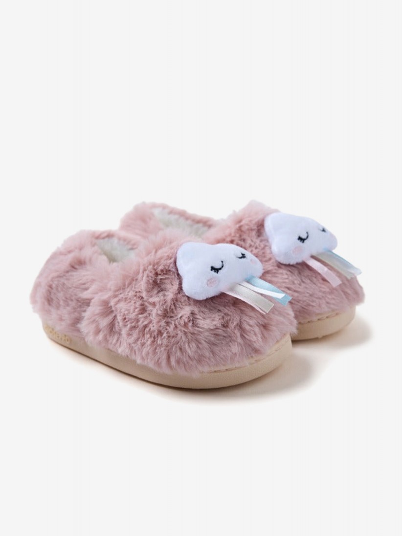 Gioseppo Greenock Pink Slippers For Children