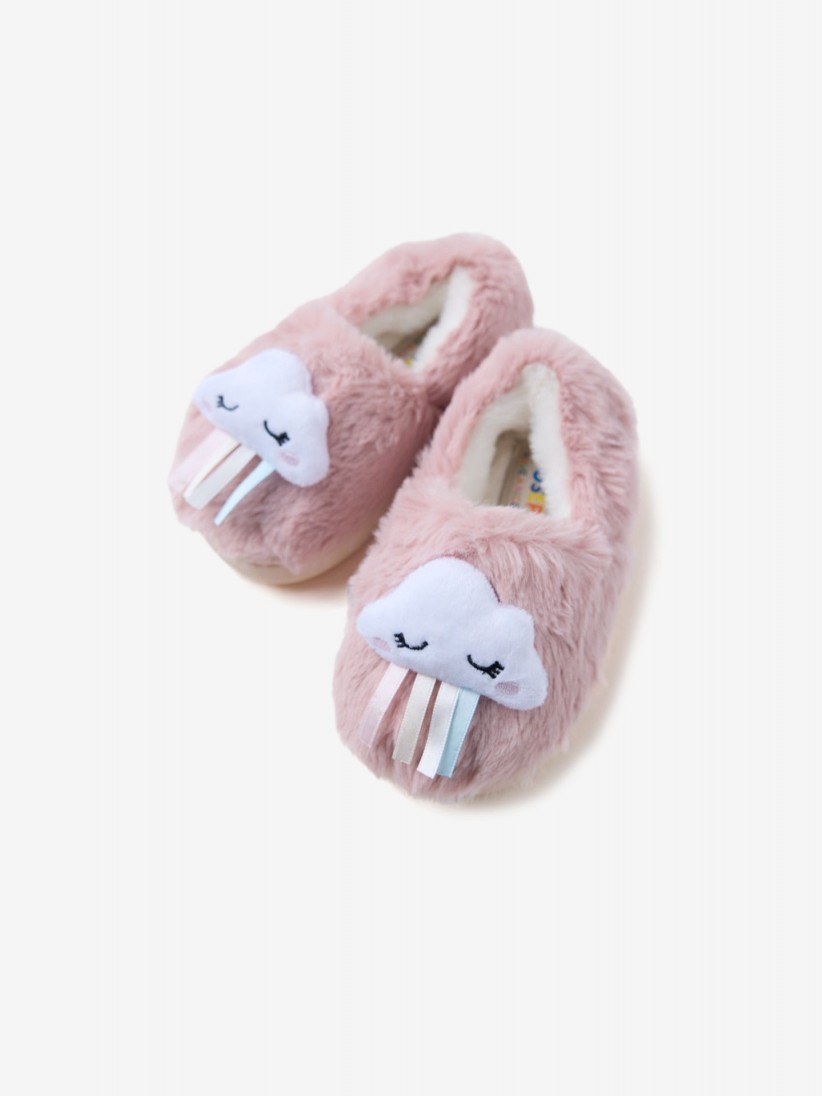 Gioseppo Greenock Pink Slippers For Children