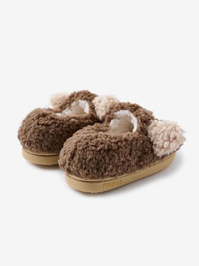 Pantuflas Gioseppo Ealing Marrones Para Nio
