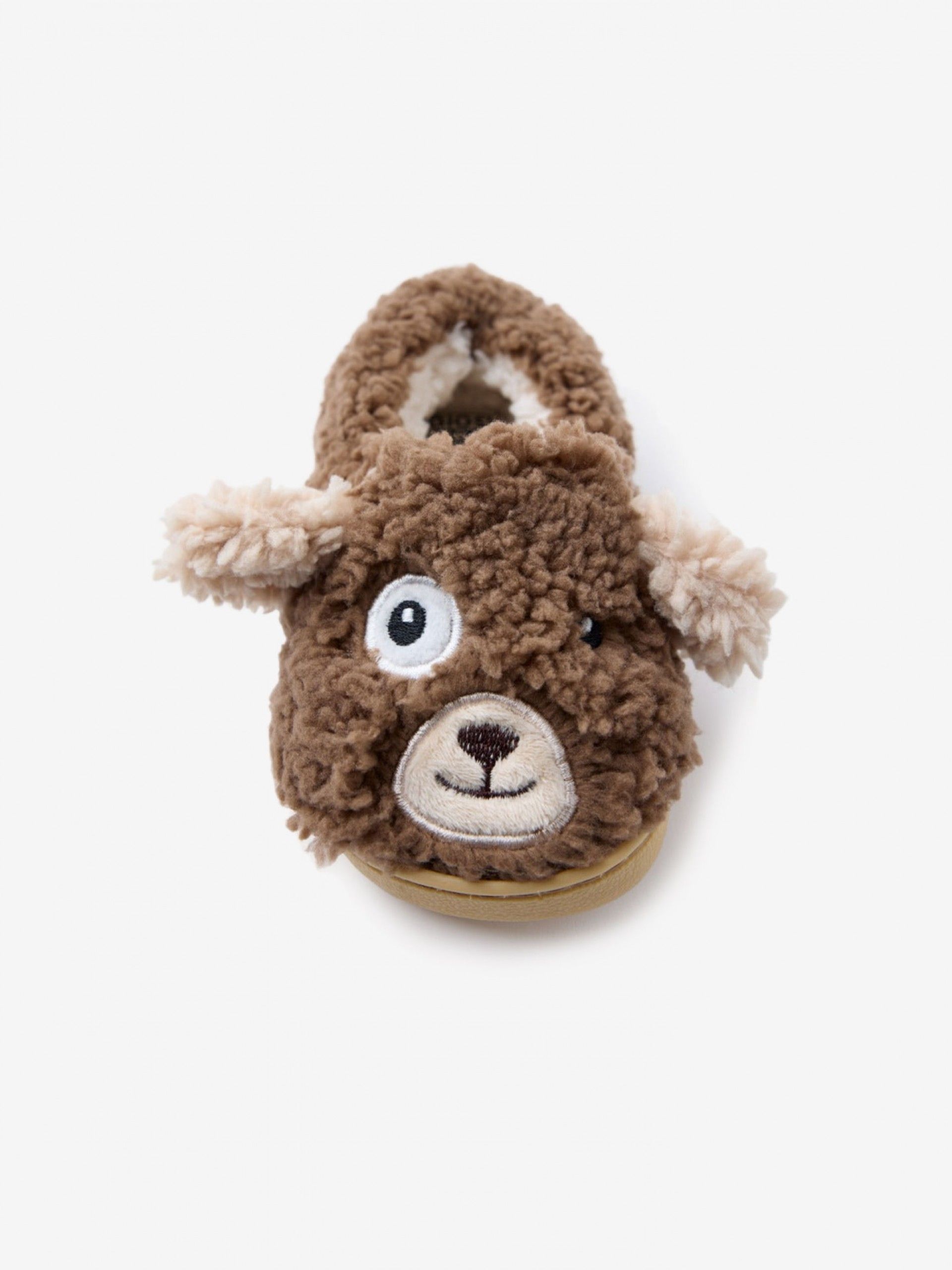 Gioseppo Ealing Brown Slippers For Children