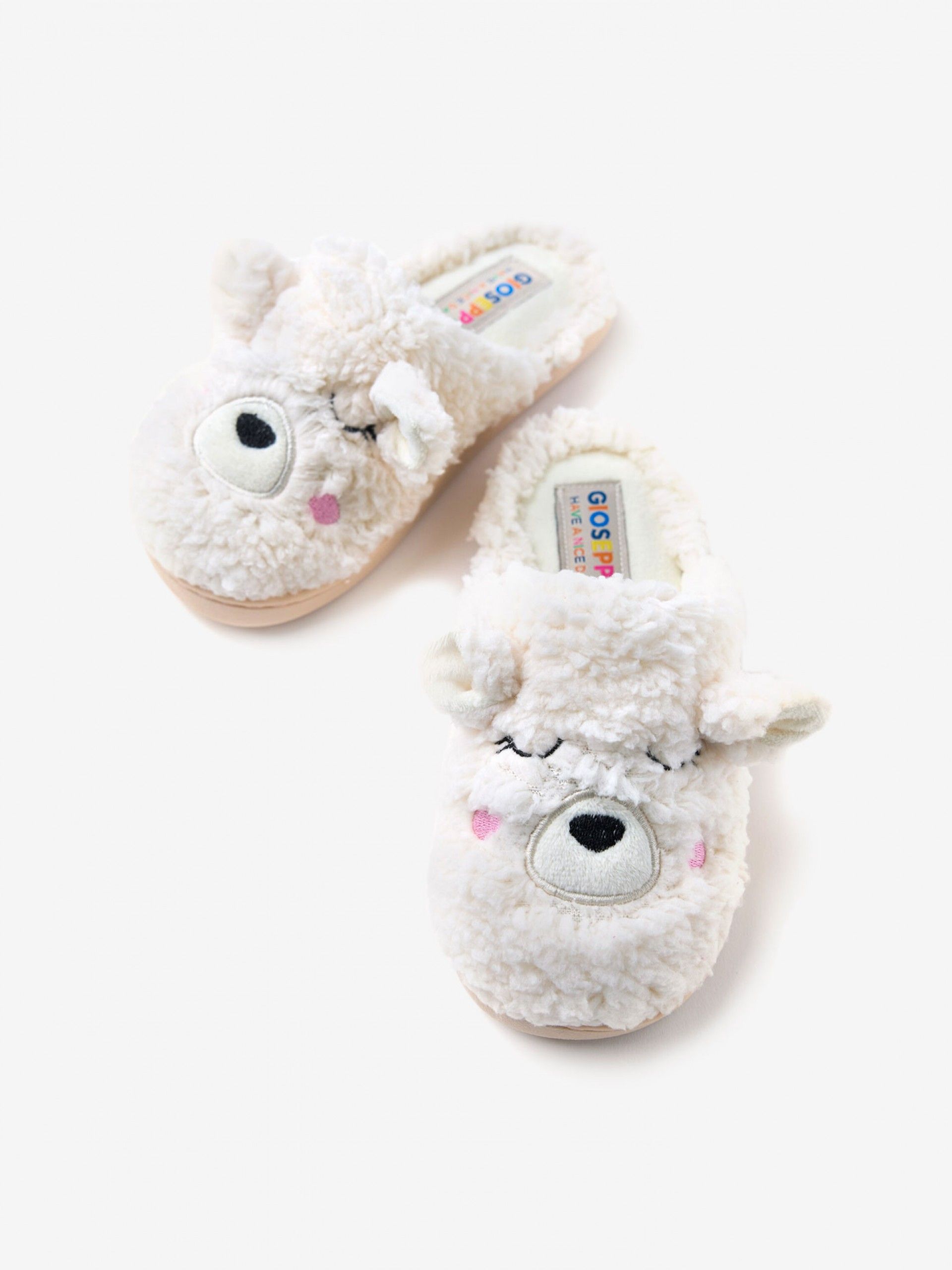 Gioseppo Warba White Junior Slippers