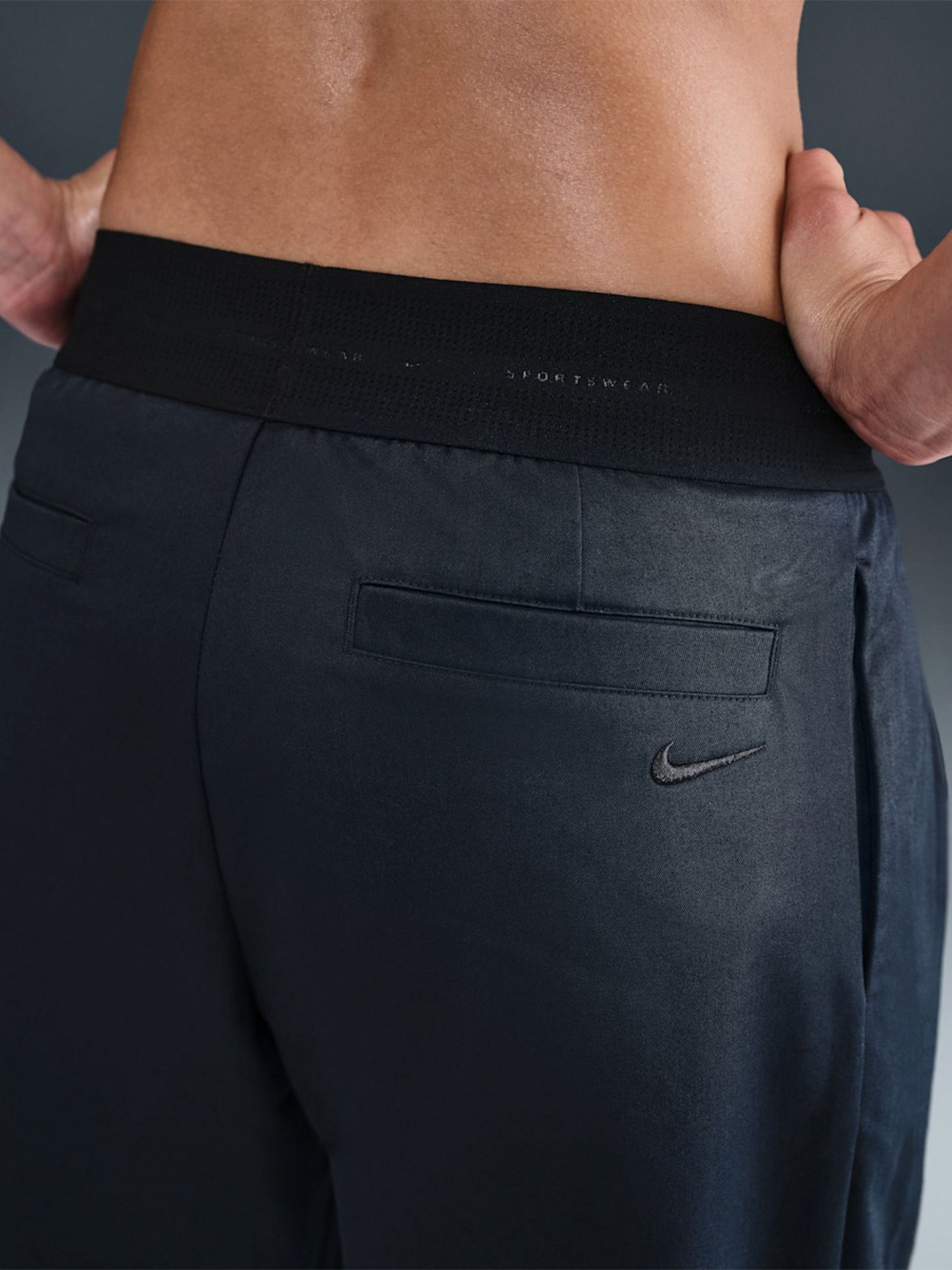 Pantalones Nike Sportswear Negros Para Mujer