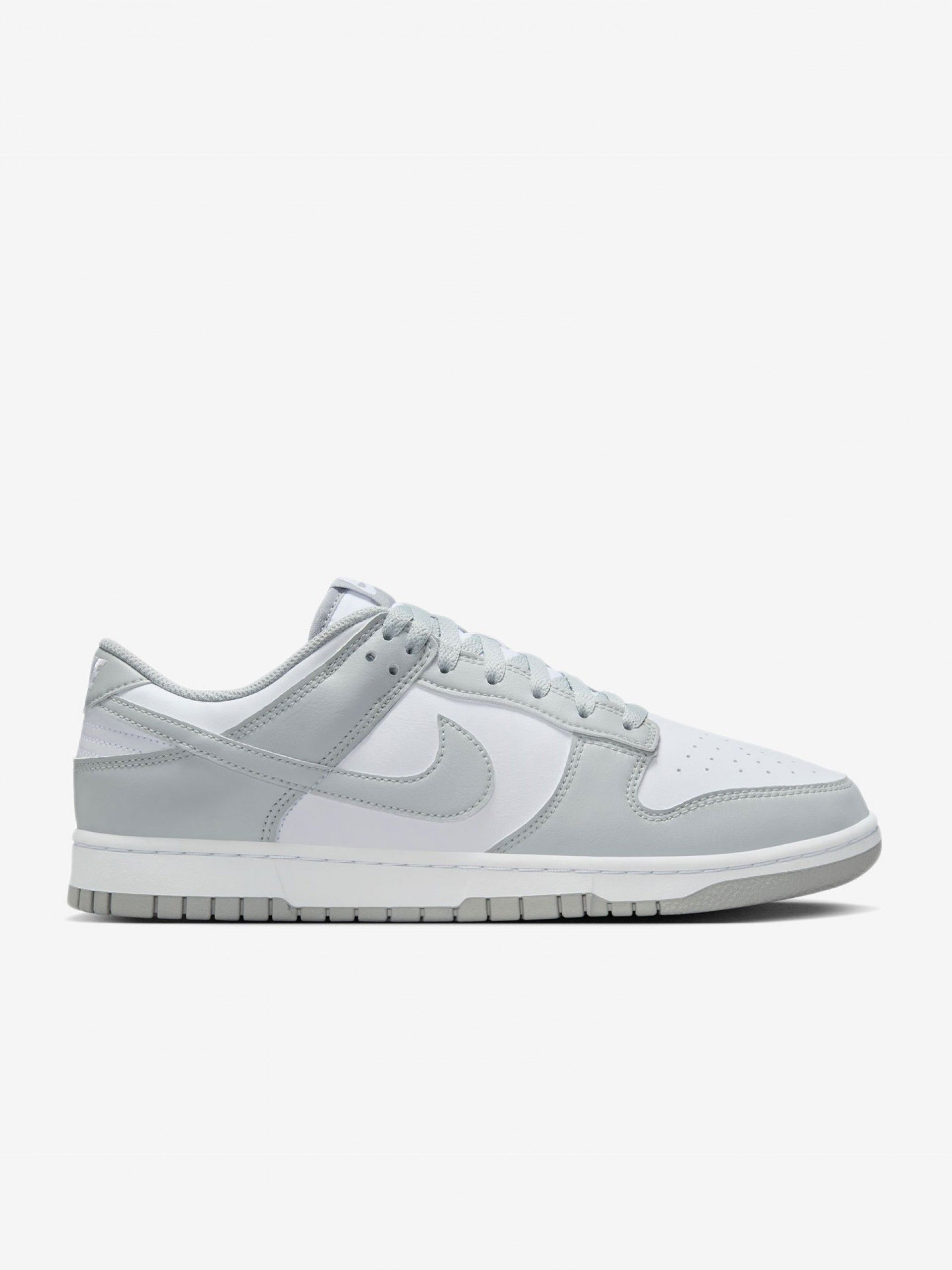 Nike Dunk Low Retro Grey and White Sneakers