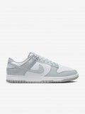 Zapatillas Nike Dunk Low Retro Grises y Blancas