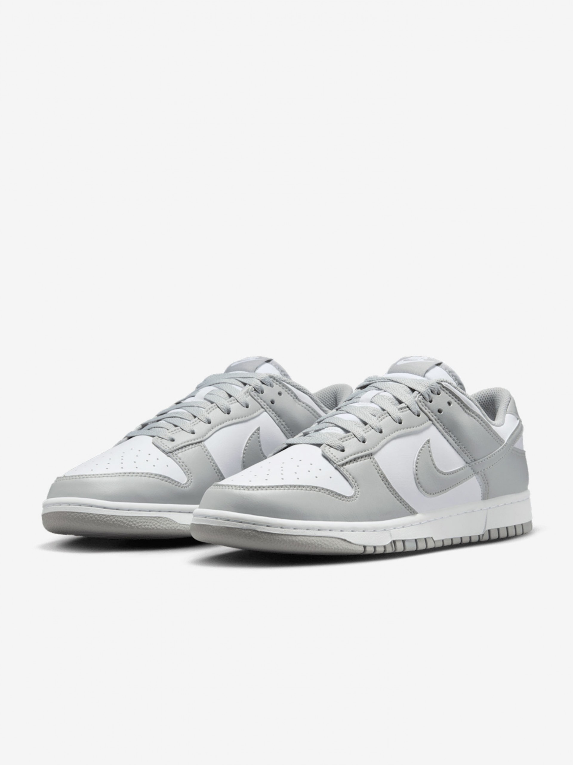 Nike Dunk Low Retro Grey and White Sneakers