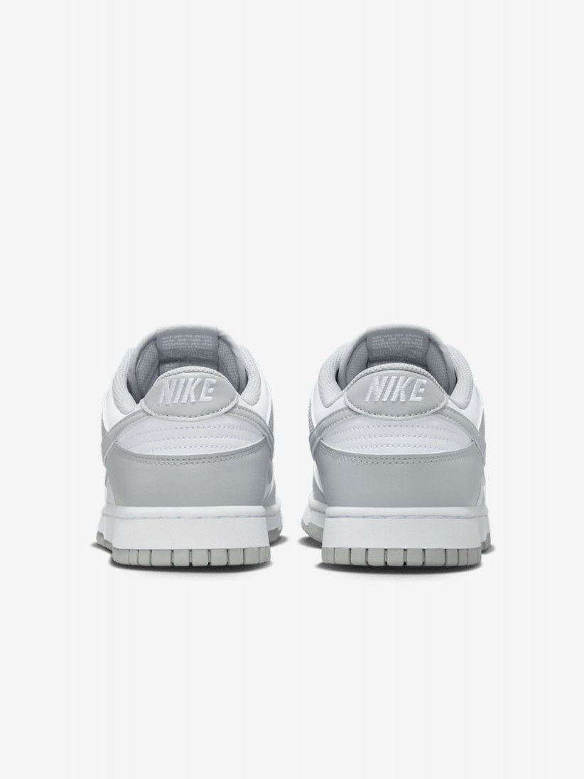Zapatillas Nike Dunk Low Retro Grises y Blancas