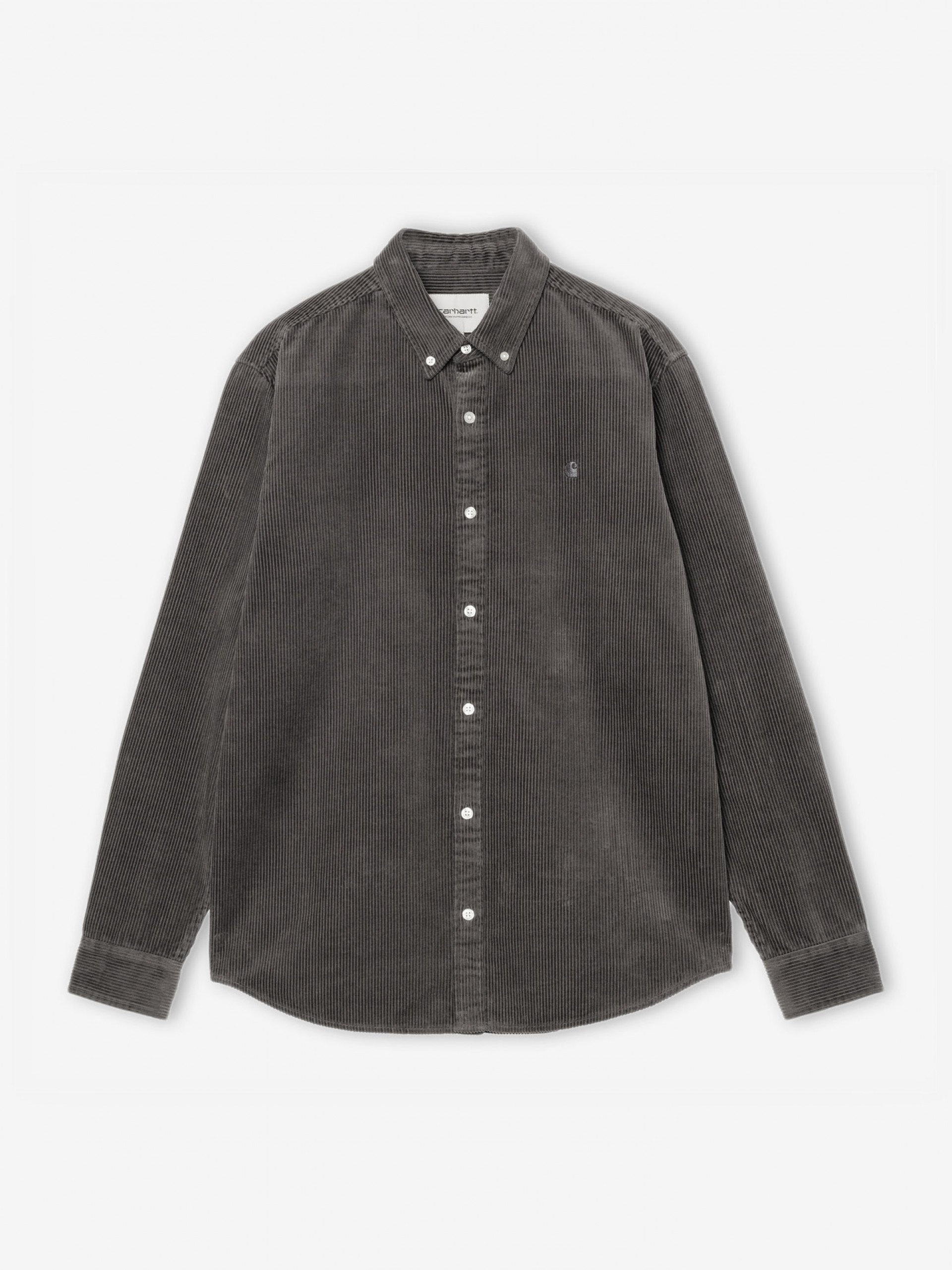 Camisa Carhartt WIP Madison Pana Gris