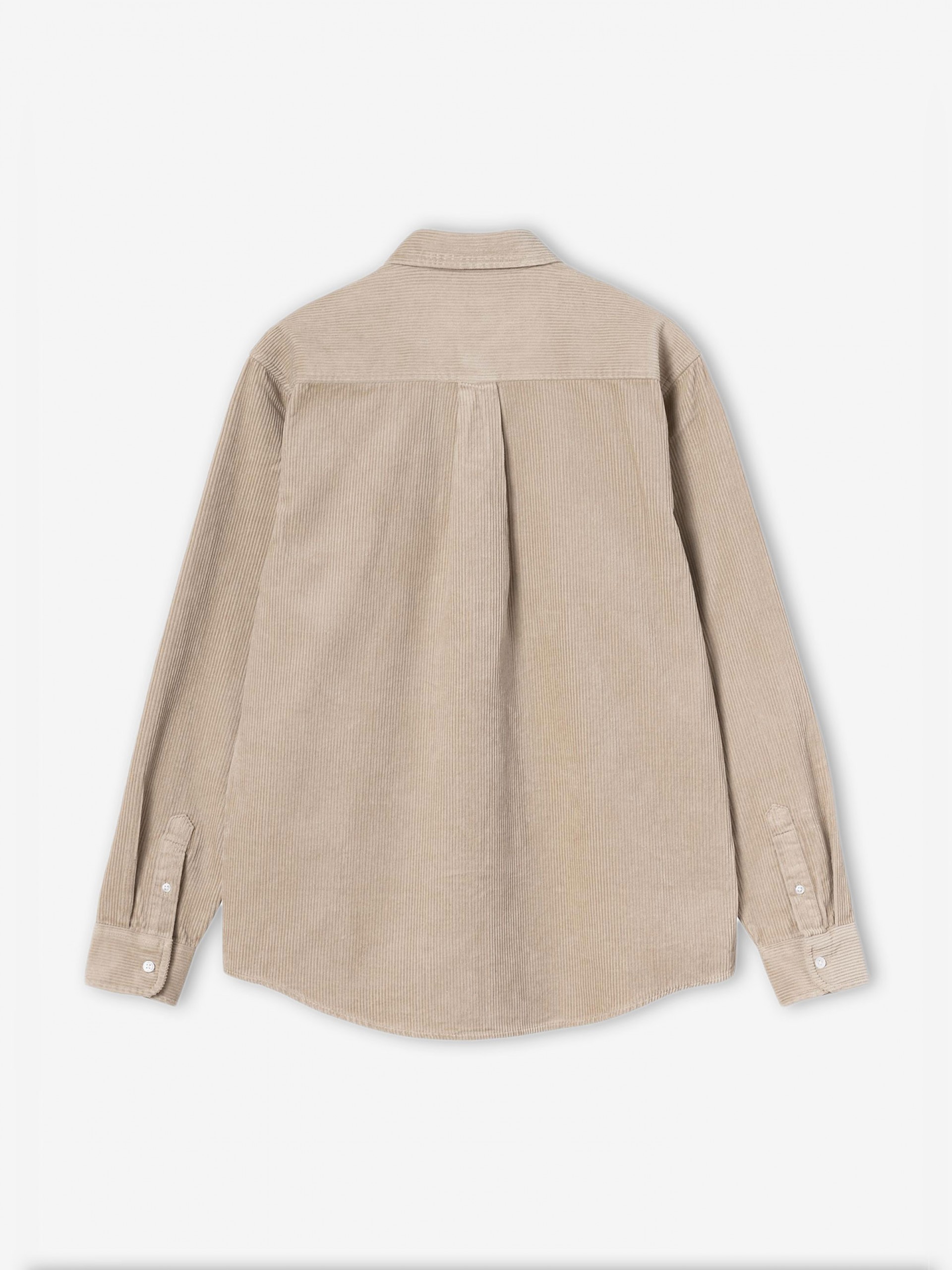Camisa Carhartt WIP Madison Cord Bombazina Bege