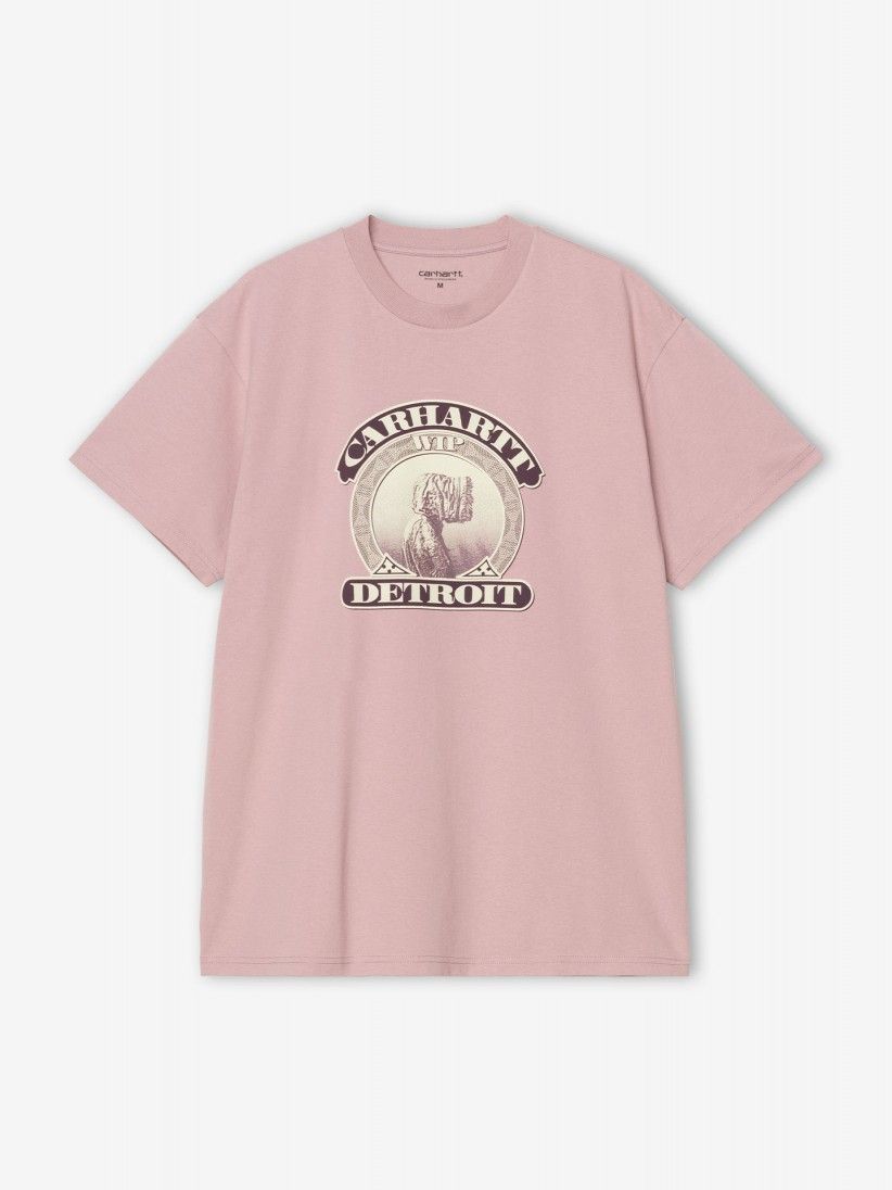 T-shirt Carhartt WIP Cold World Rosa
