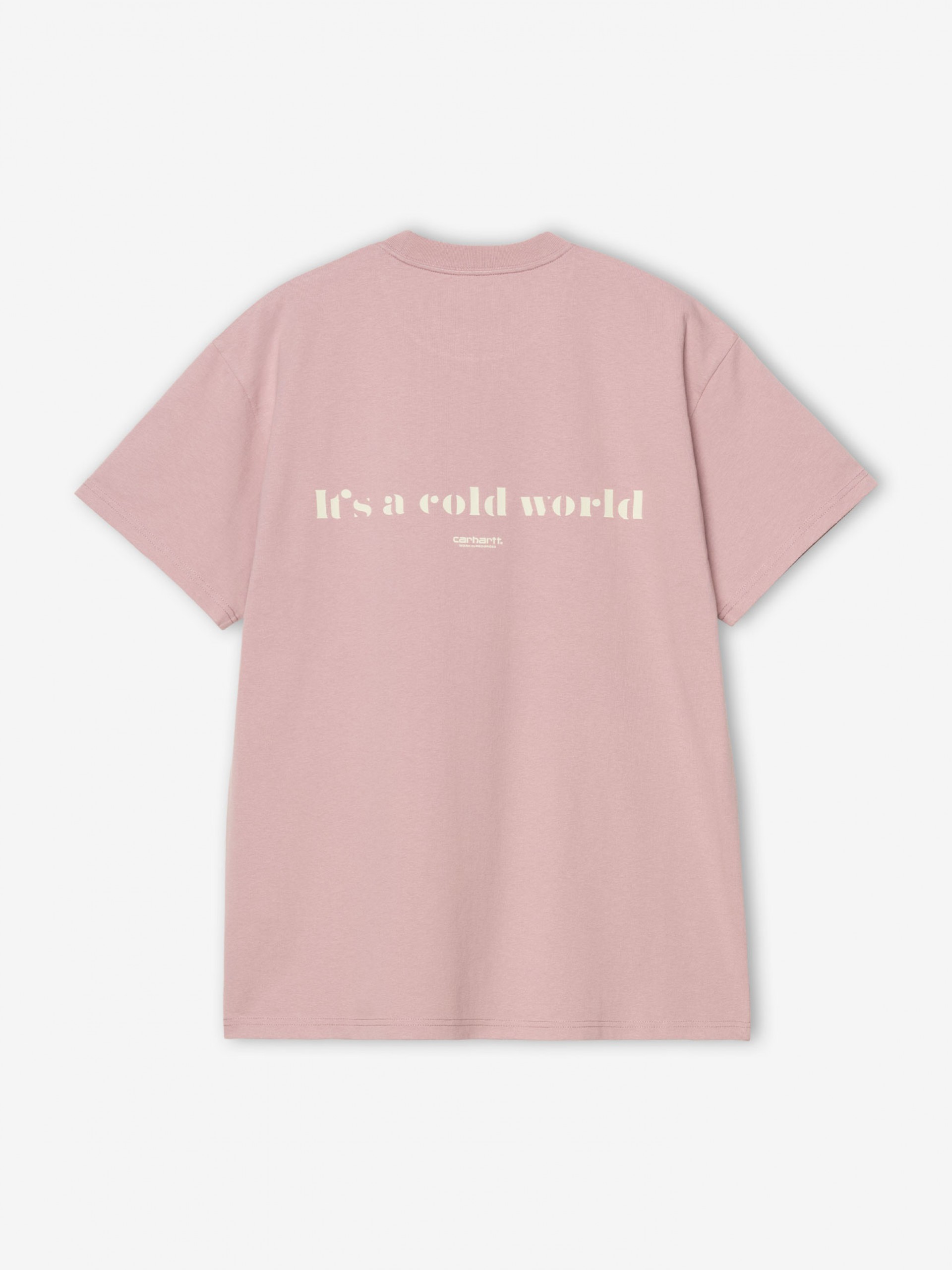 Camiseta Carhartt WIP Cold World Rosa