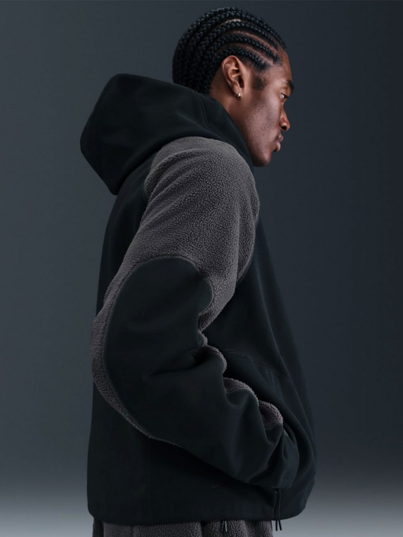 Nike Tech Boreas Black and Grey Hoodie For Men