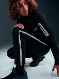 Nike Tech Fleece Reflective Black Trousers For Men