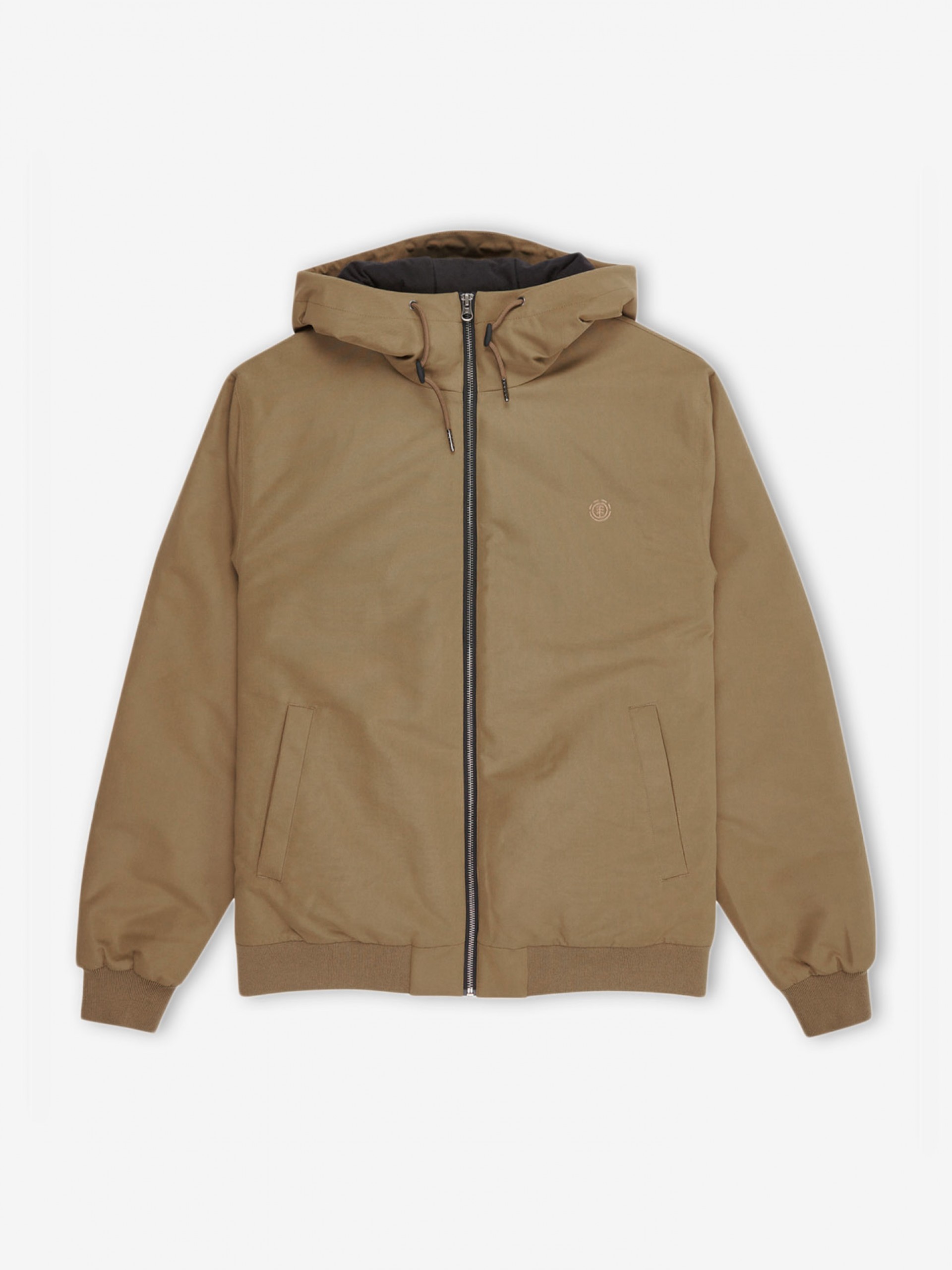 Casaco com Capuz Element Dulcey Caqui