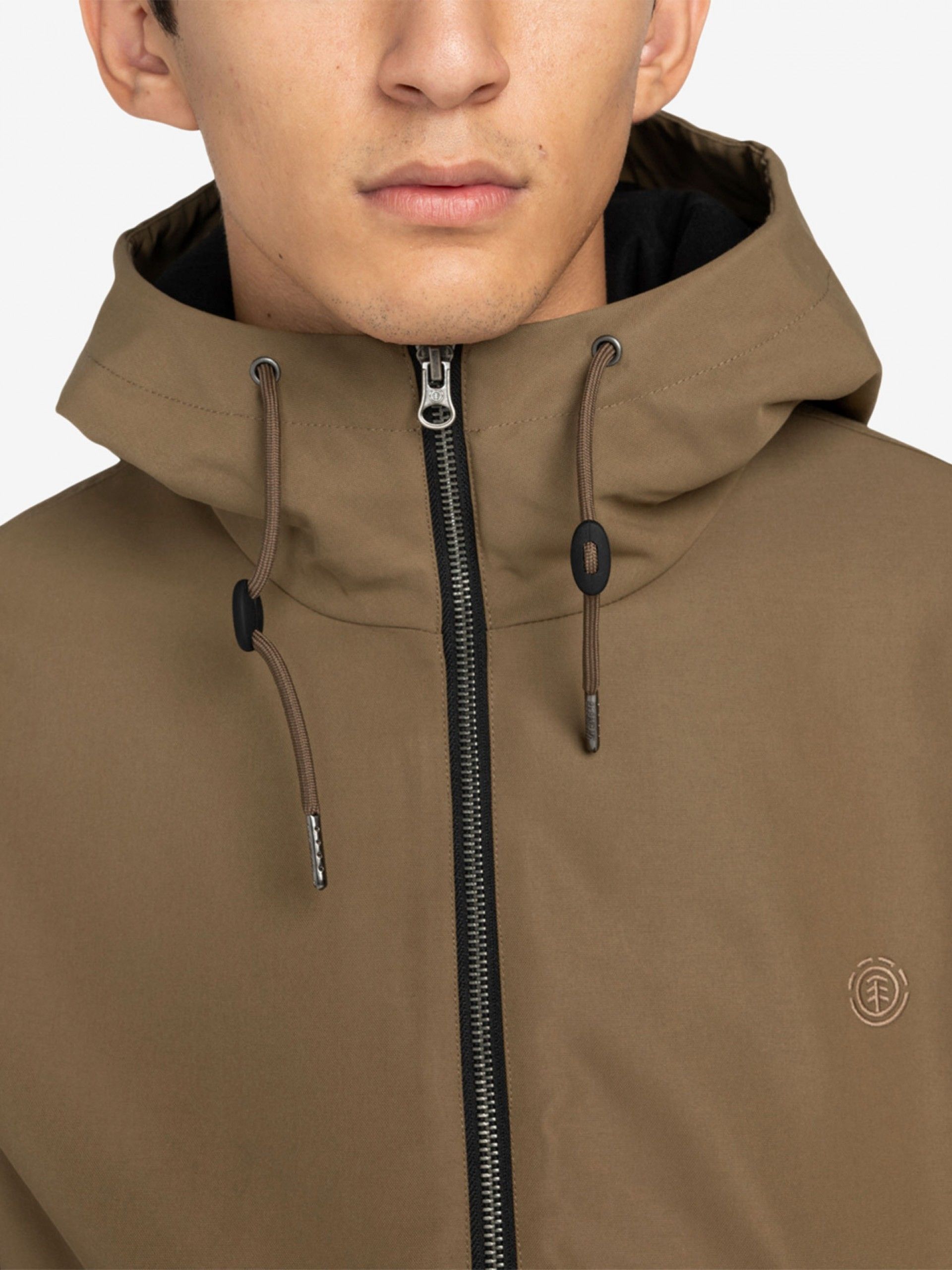 Chaqueta con Capucha Element Dulcey Caqui