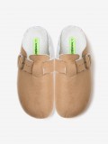 Hot Potatoes Kalkaska Beige Slippers For Men