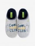 Hot Potatoes Perley Grey Slippers For Men