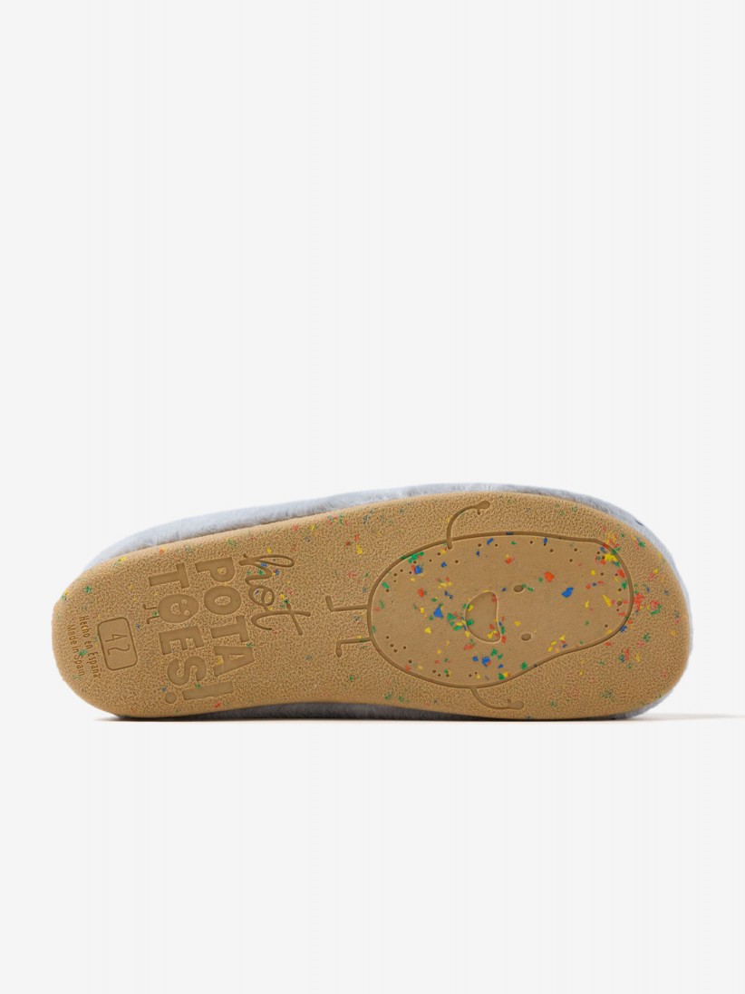 Hot Potatoes Perley Grey Slippers For Men