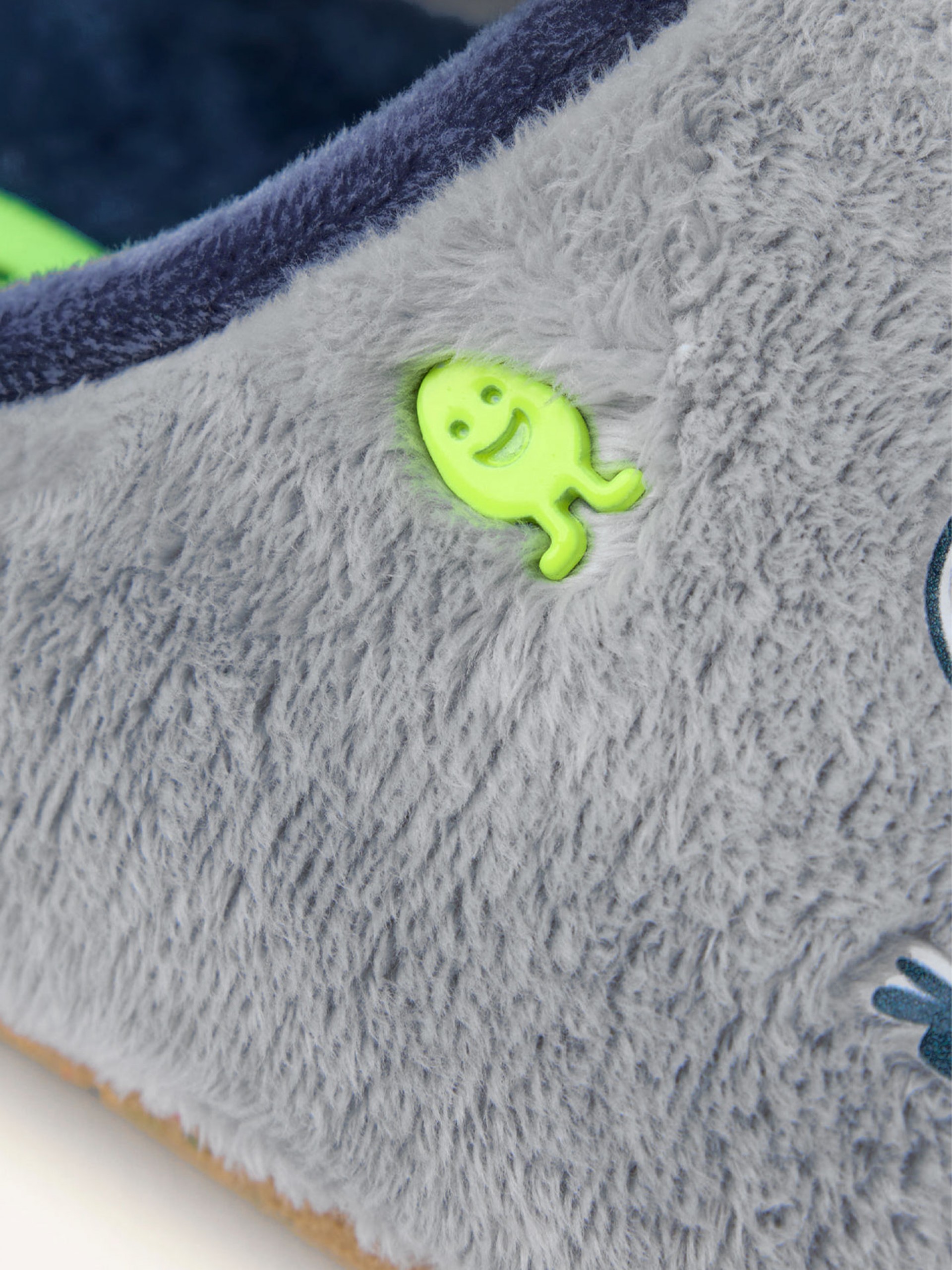 Hot Potatoes Perley Grey Slippers For Men