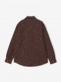 Chaqueta Carhartt WIP Bellamy Marrn Con Patrn