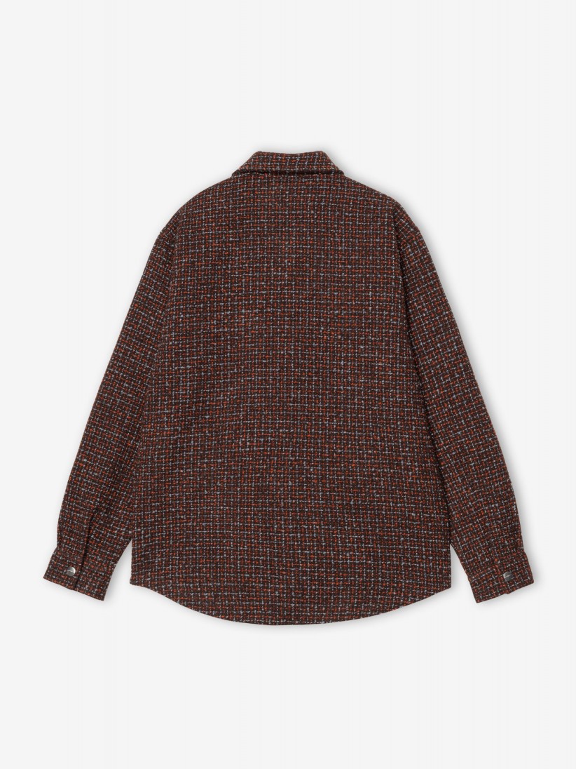 Chaqueta Carhartt WIP Bellamy Marrn Con Patrn