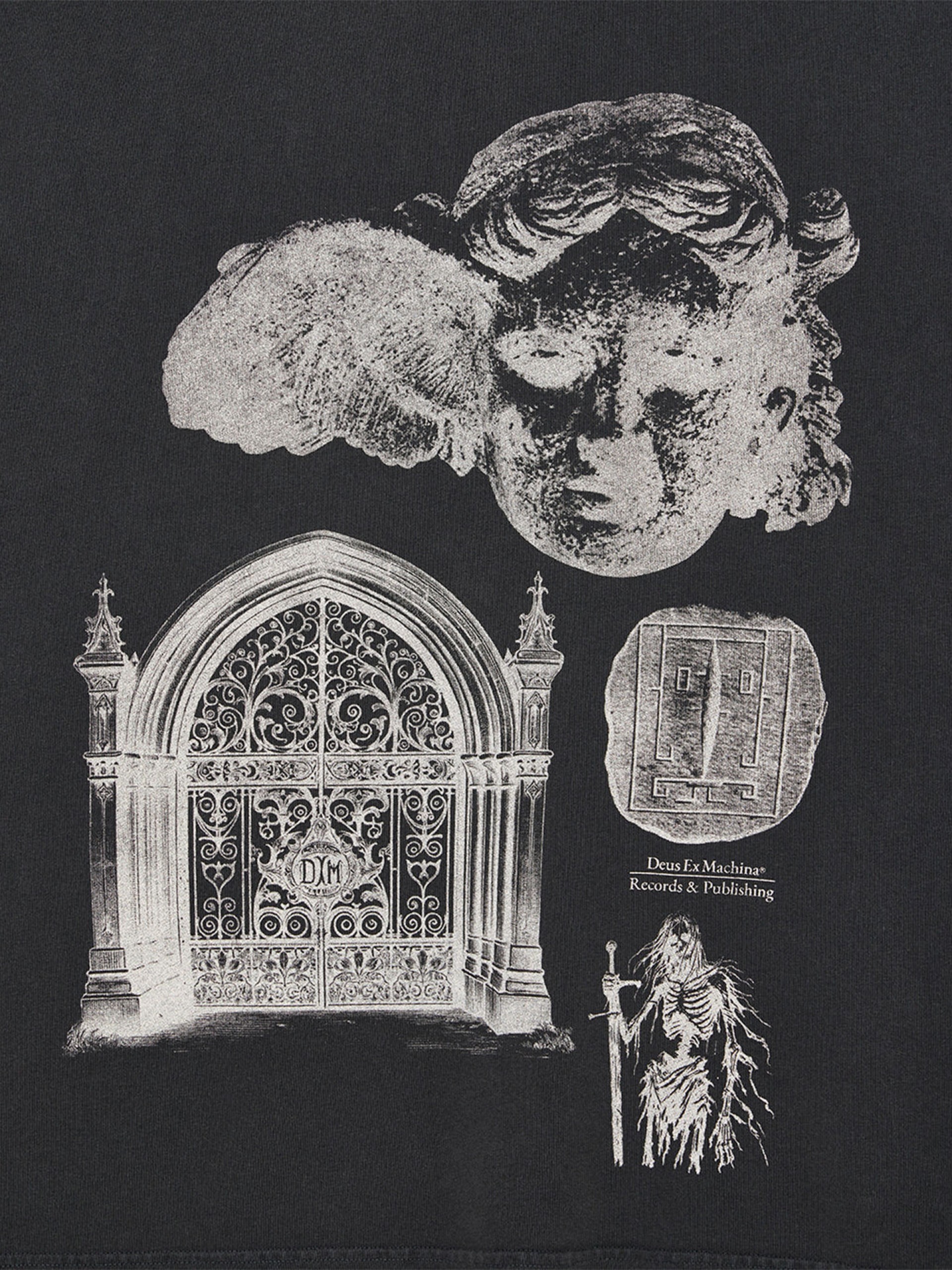 Deus Ex Machina Invocation Black T-shirt