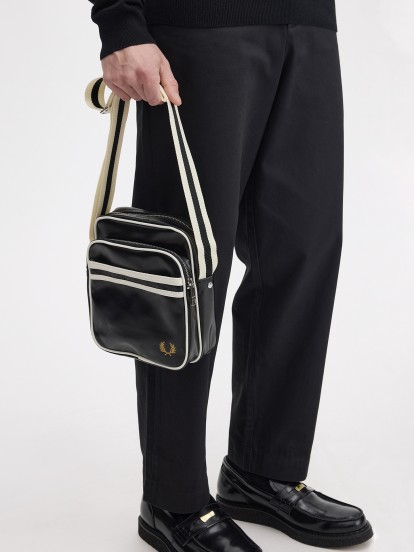 Fred Perry Classic Black Crossbody Bag