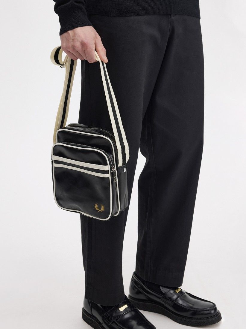 Fred Perry Classic Black Crossbody Bag