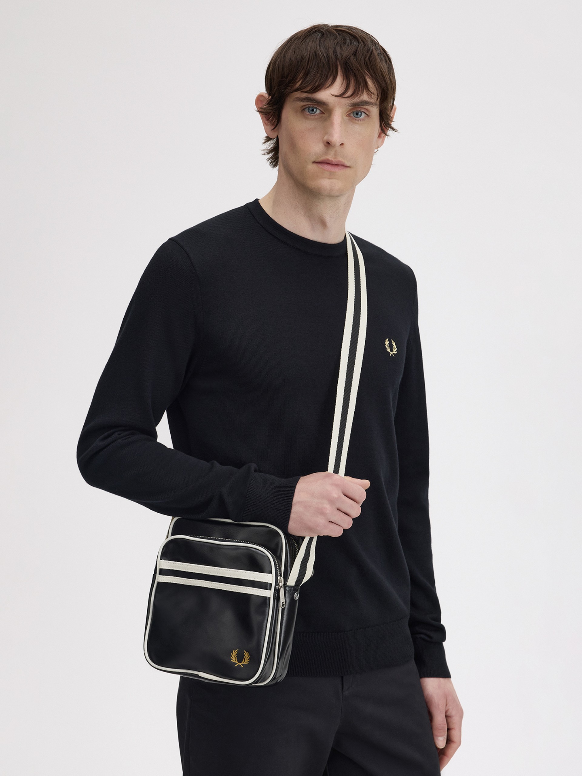 Bolsa a Tiracolo Fred Perry Classic Preta