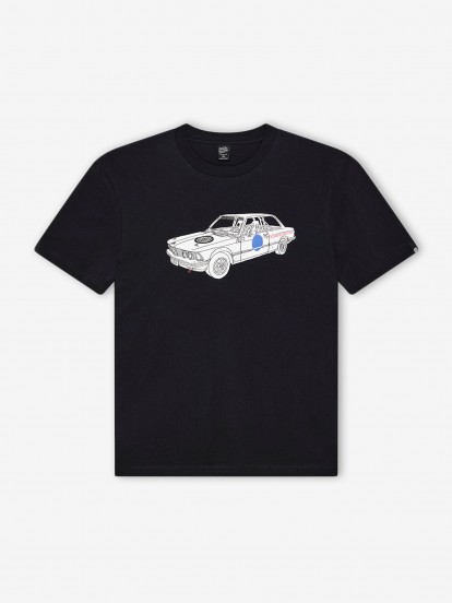 Camiseta Deus Ex Machina 323 Rallyeye Negra