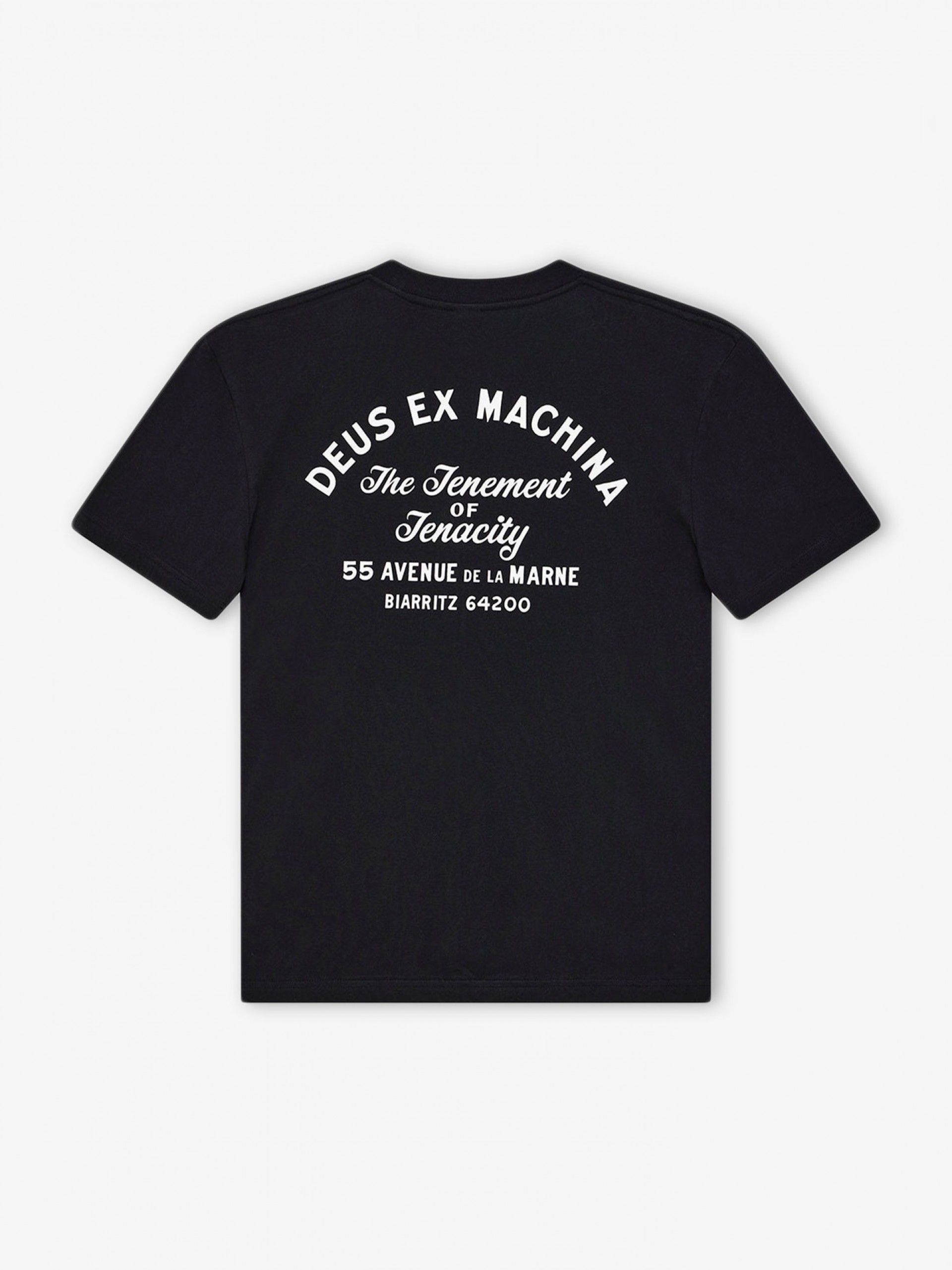 Camiseta Deus Ex Machina 323 Rallyeye Negra