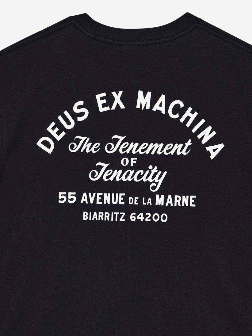 Camiseta Deus Ex Machina 323 Rallyeye Negra