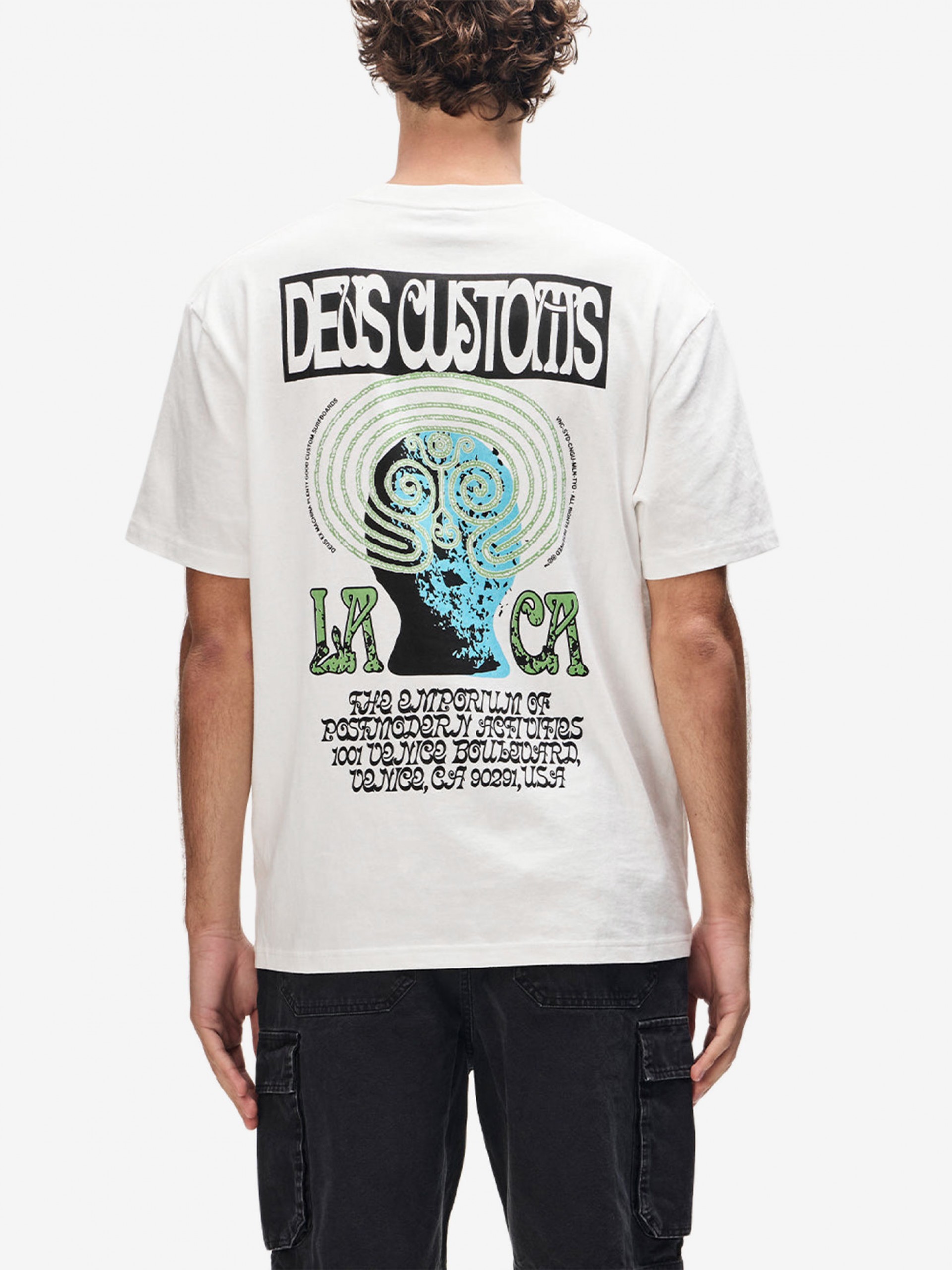 Deus Ex Machina Labyrinth White T-shirt