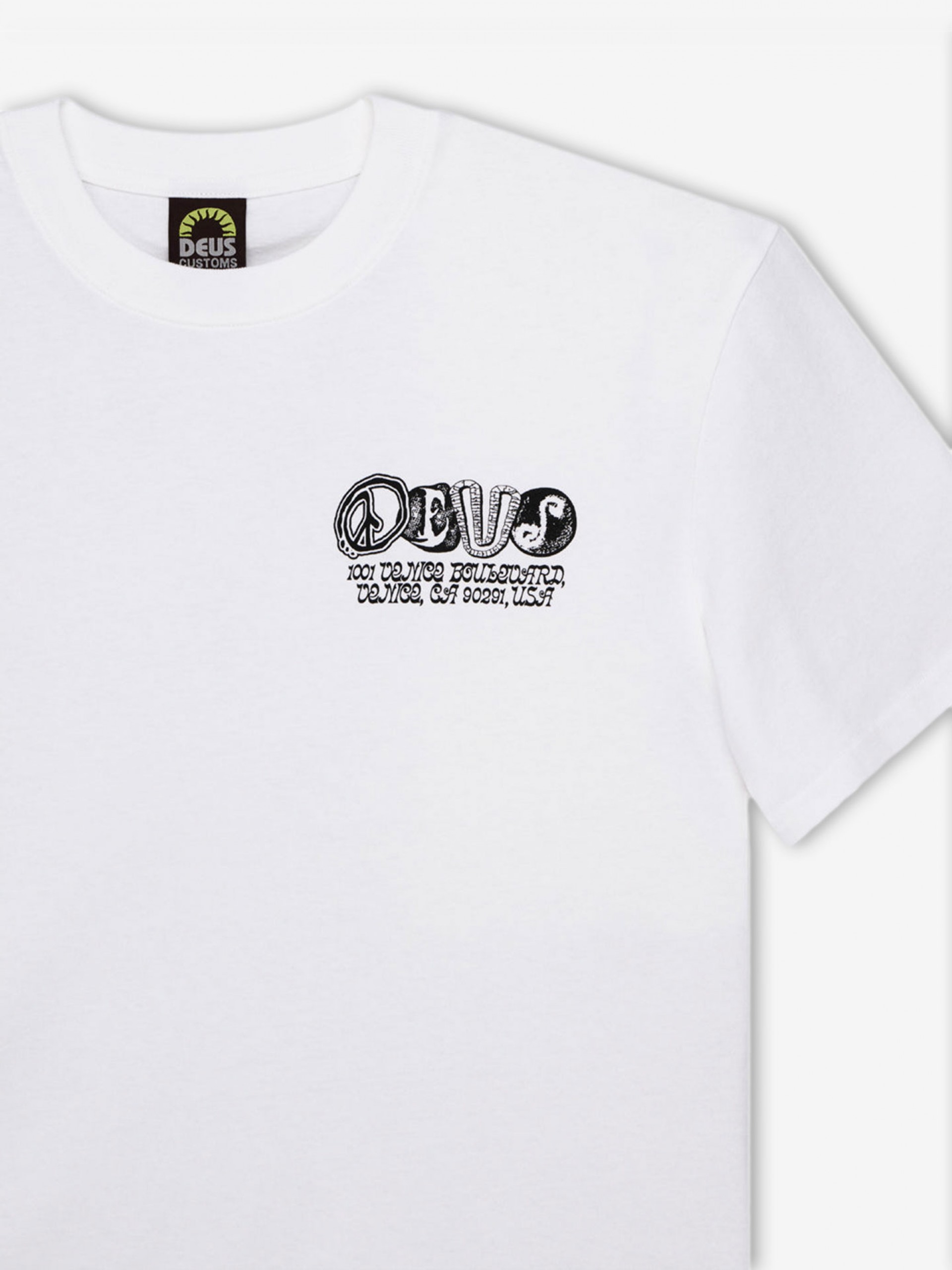 Deus Ex Machina Labyrinth White T-shirt