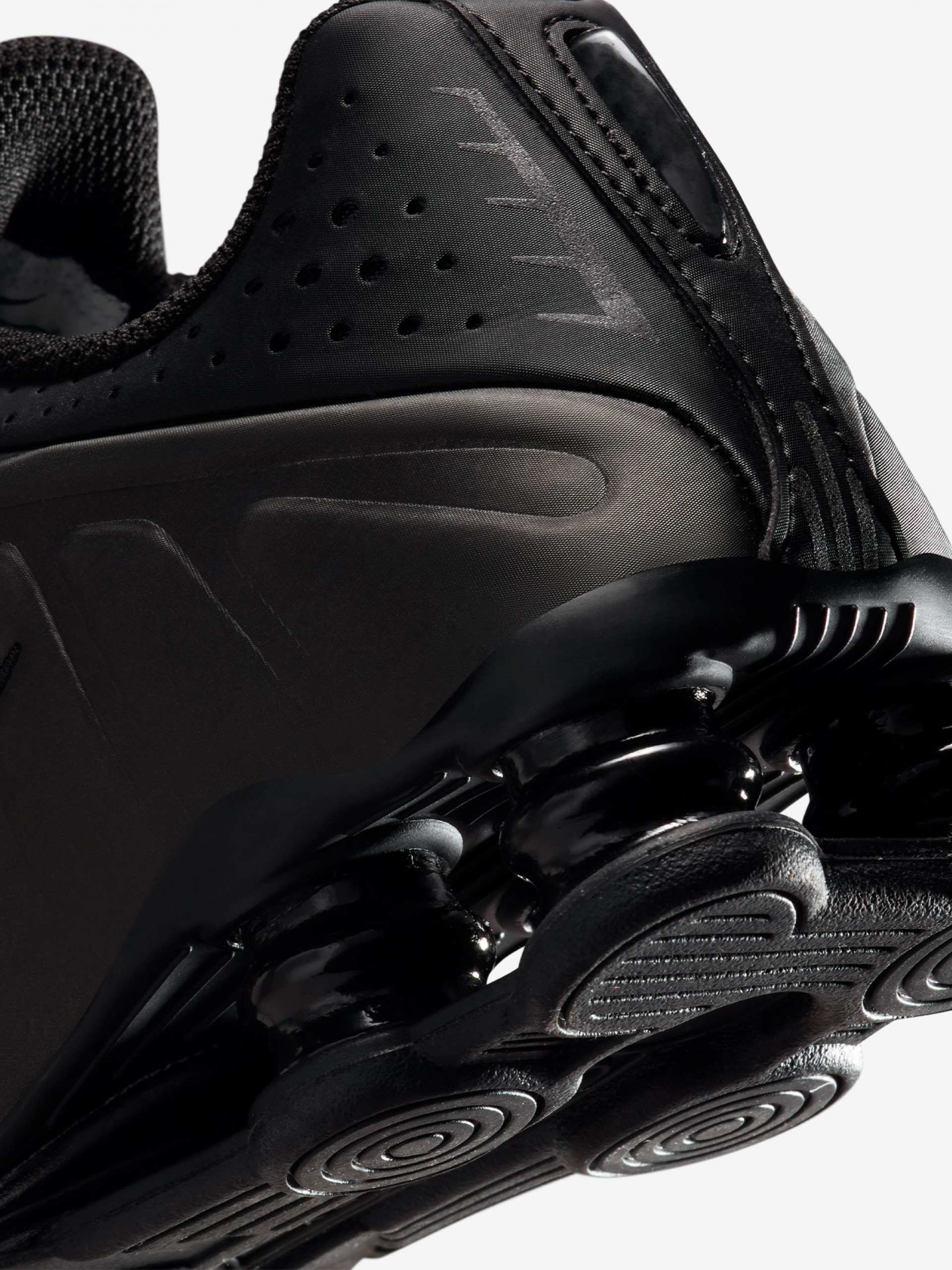 Zapatillas Nike Shox R4 Negras Júnior