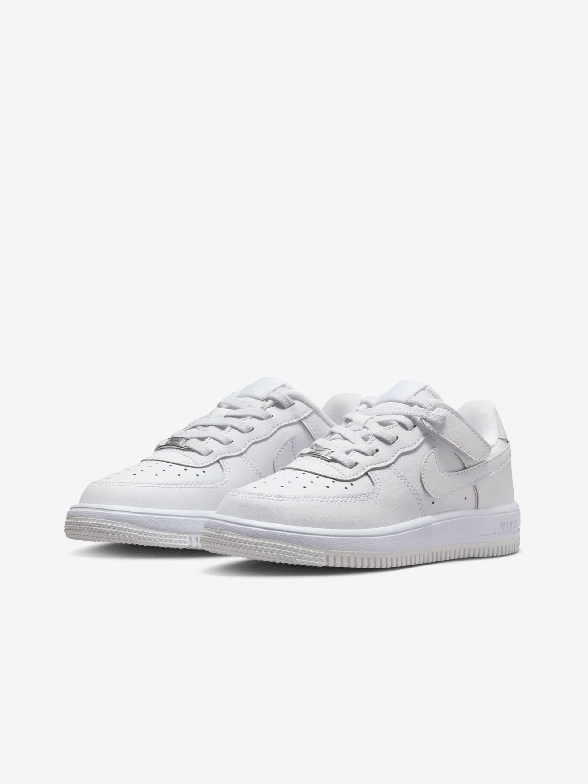 Sapatilhas Nike Force 1 Low Easy-On Brancas Para Criança