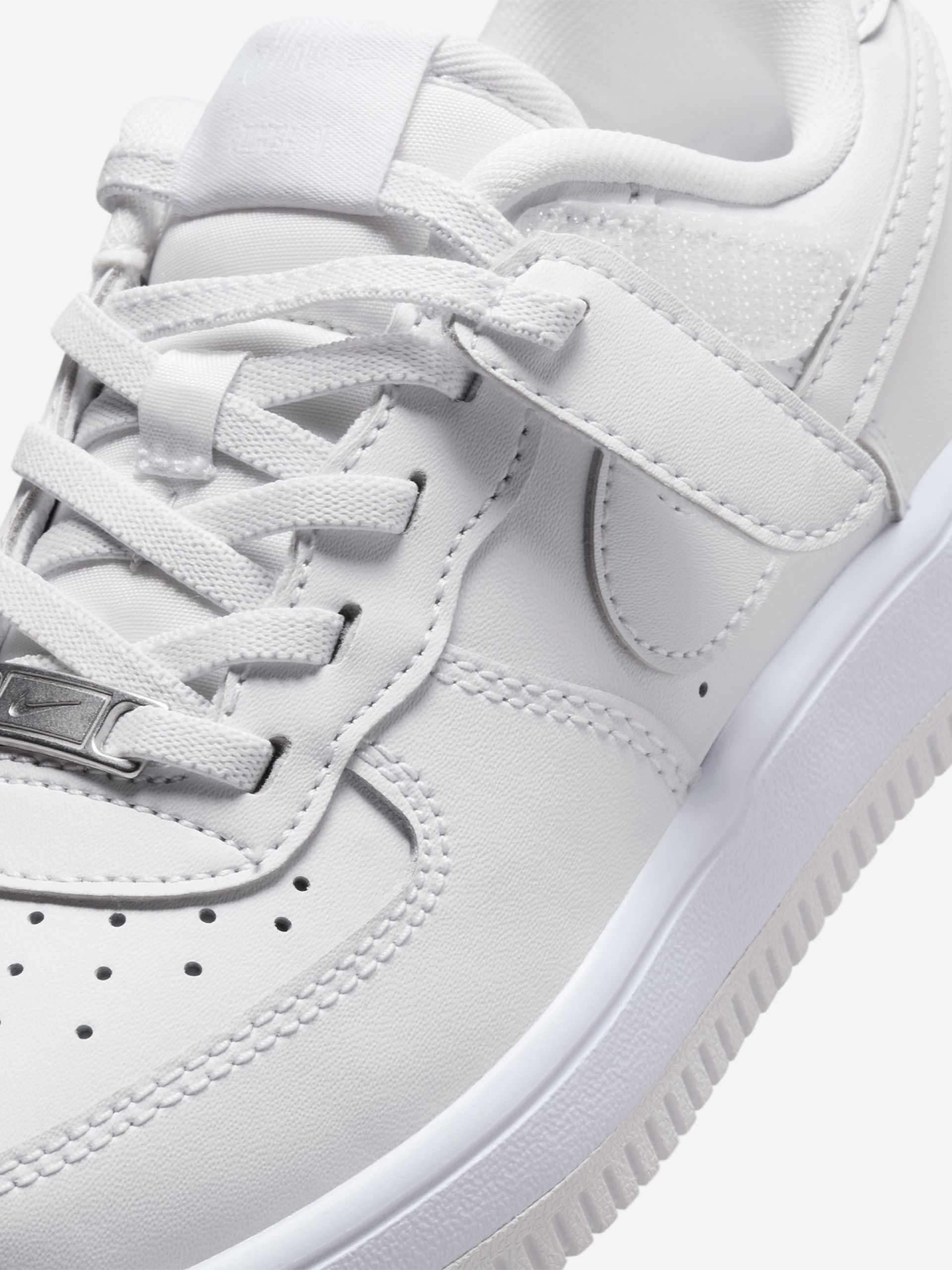 Sapatilhas Nike Force 1 Low Easy-On Brancas Para Criança