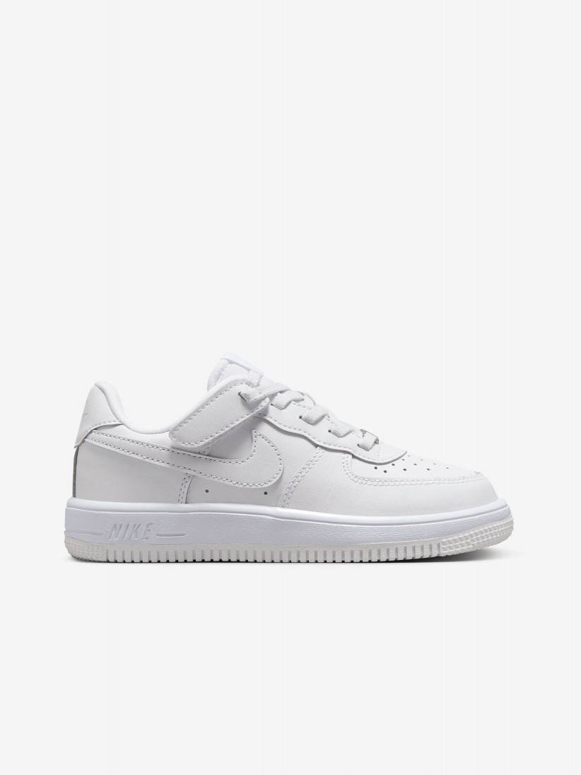Zapatillas Nike Force 1 Low Easy-On Blancas Para Nio