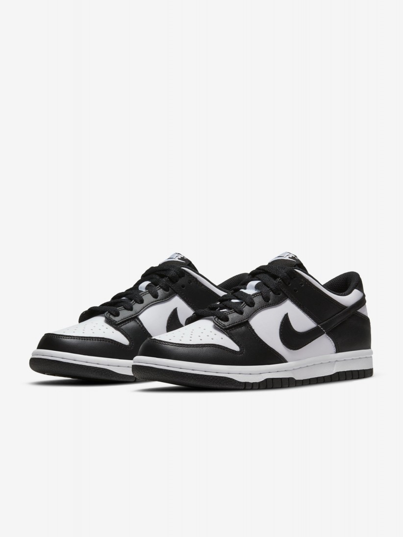 Zapatillas Nike Dunk Low Negras y Blancas Jnior