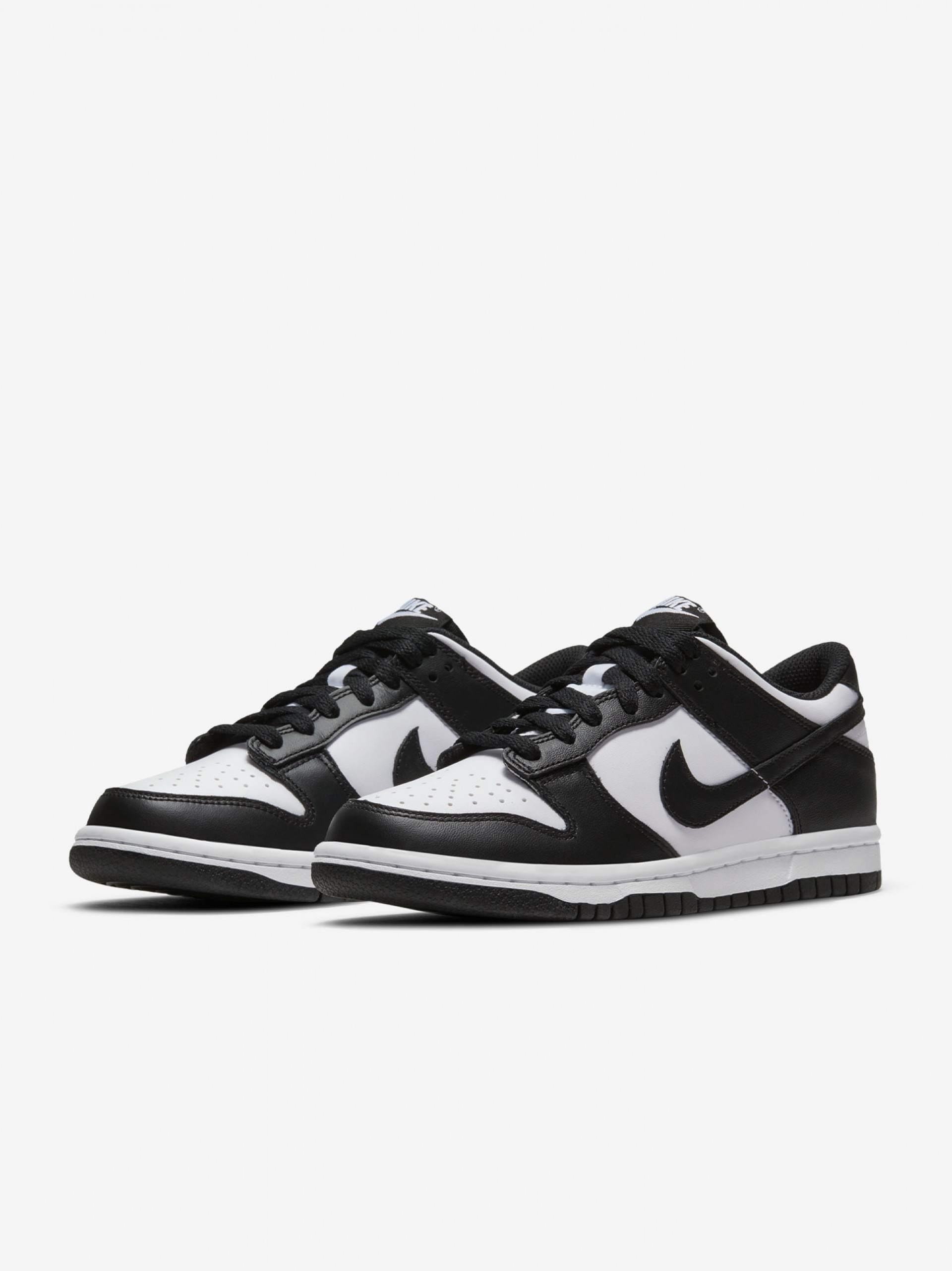 Zapatillas Nike Dunk Low Negras y Blancas Júnior