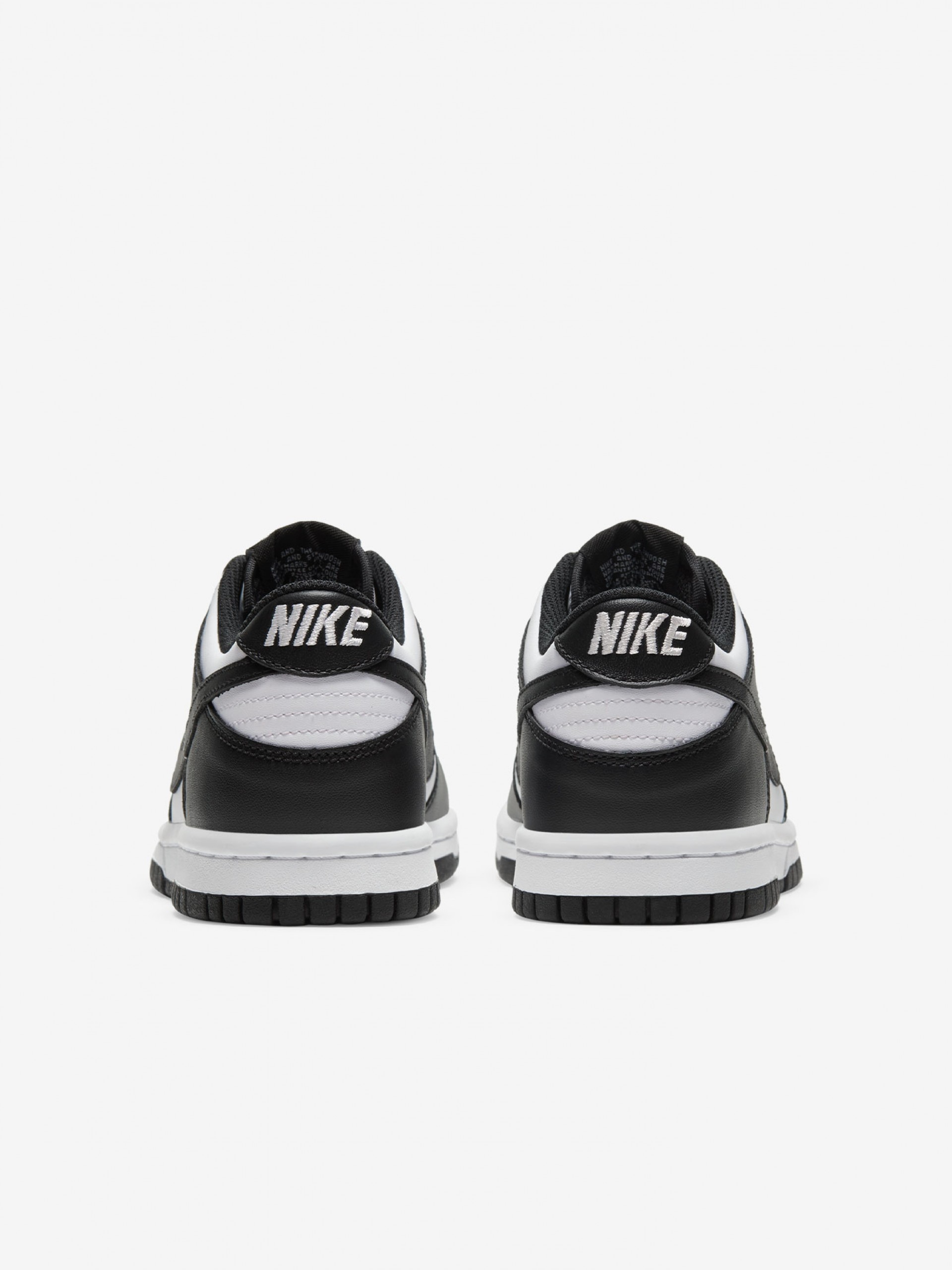 Nike Dunk Low Black and White Junior Sneakers