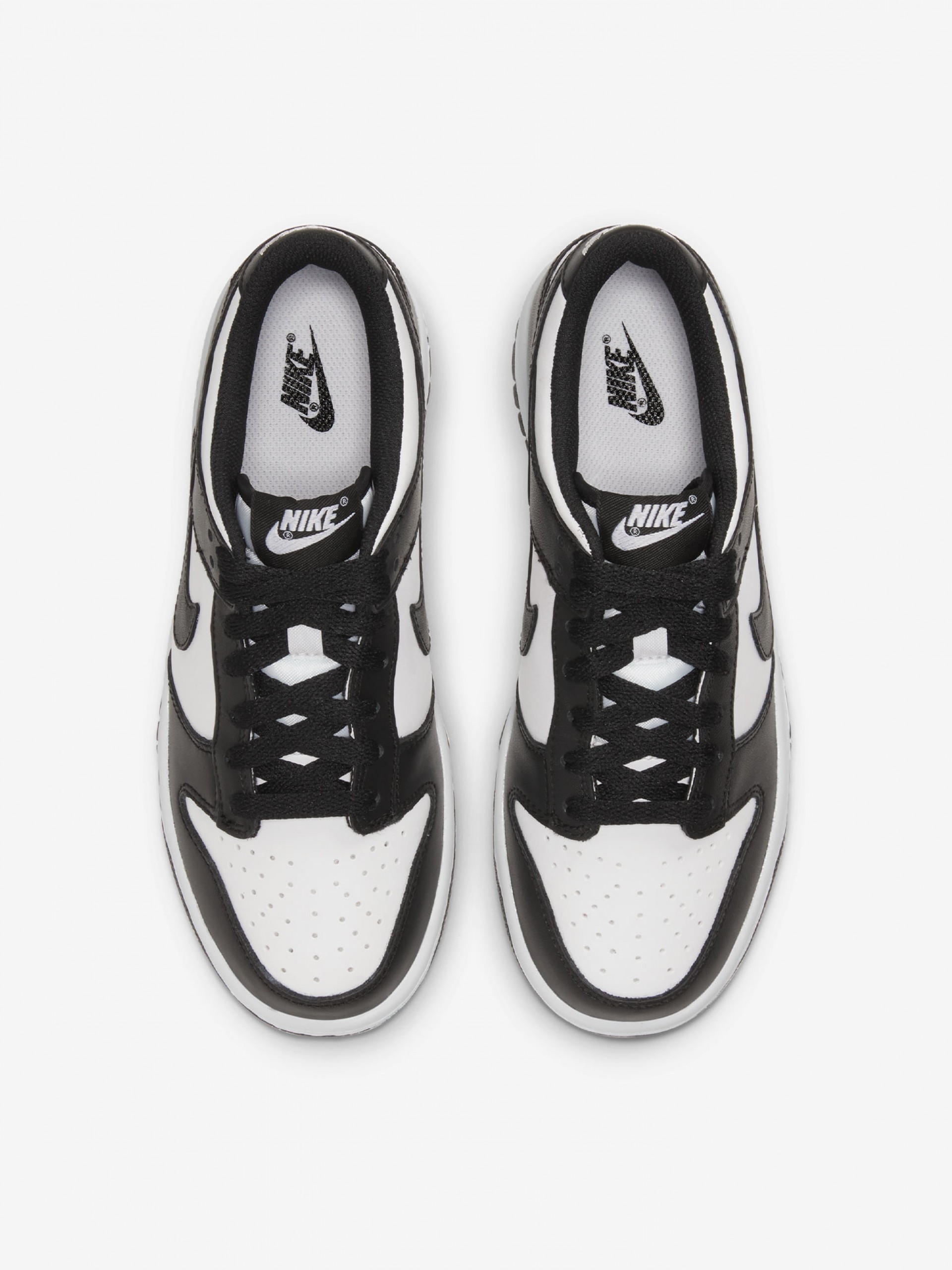 Nike Dunk Low Black and White Junior Sneakers
