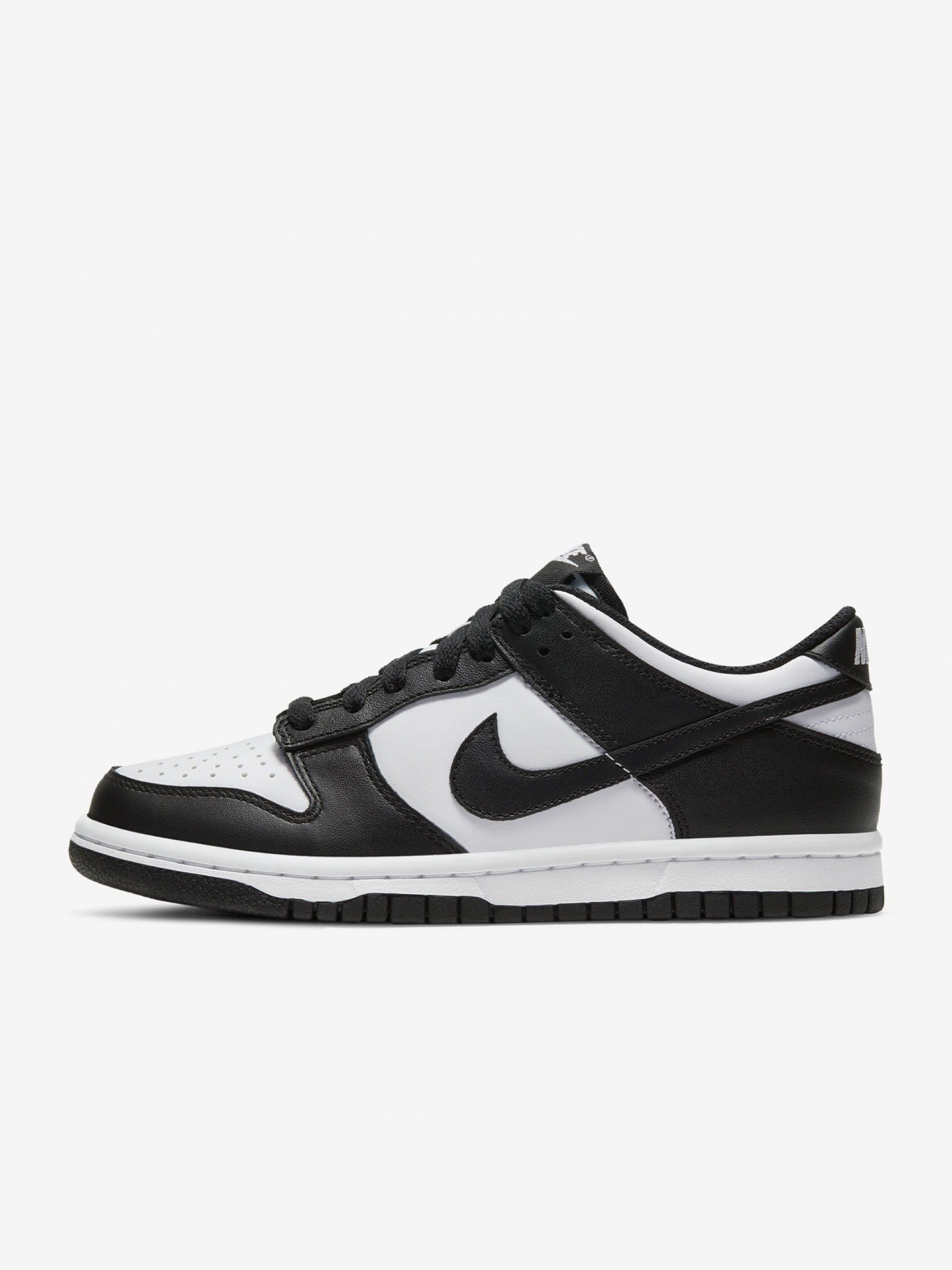 Zapatillas Nike Dunk Low Negras y Blancas Júnior