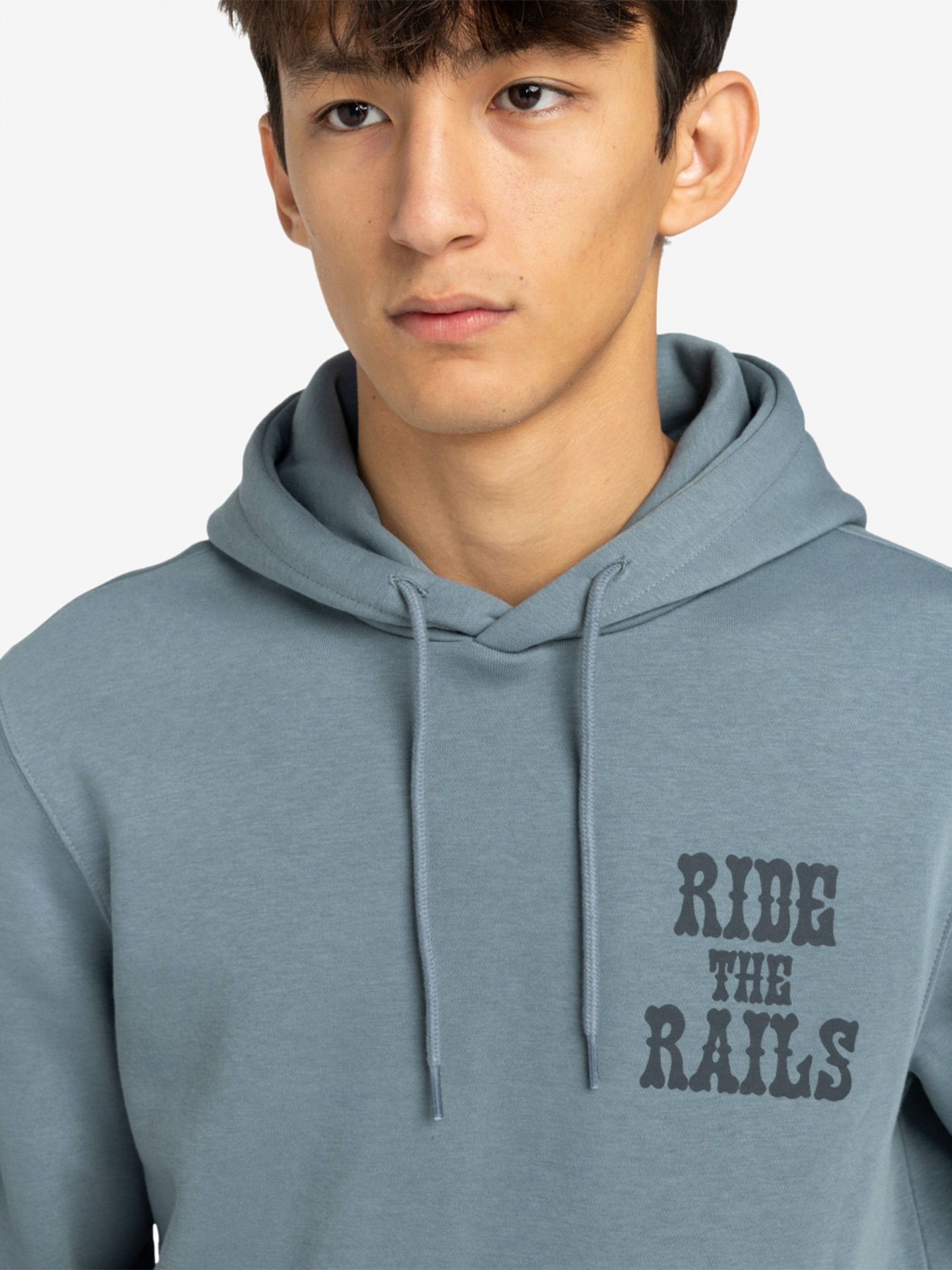 Camisola com Capuz Element Timber On Track Azul