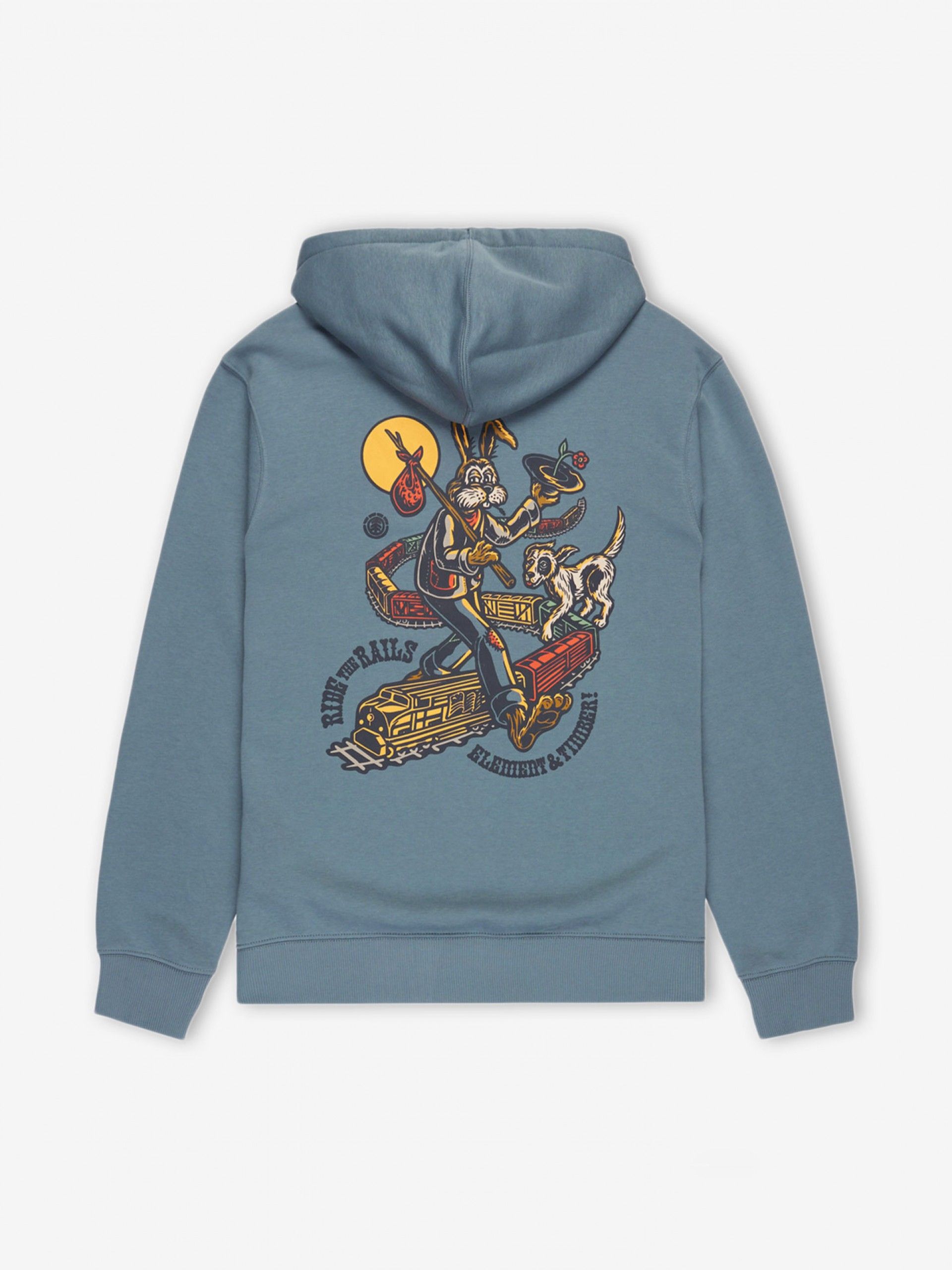 Sudadera con Capucha Element Timber On Track Azul