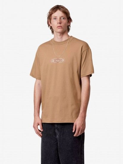 T-shirt Carhartt WIP 3 One 3 Camel