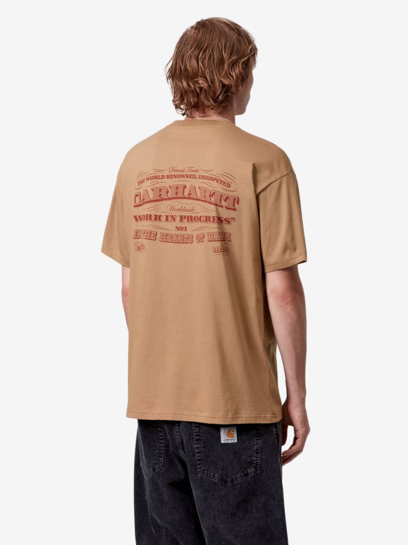 T-shirt Carhartt WIP 3 One 3 Camel T-shirt Carhartt WIP 3 One 3 Camel