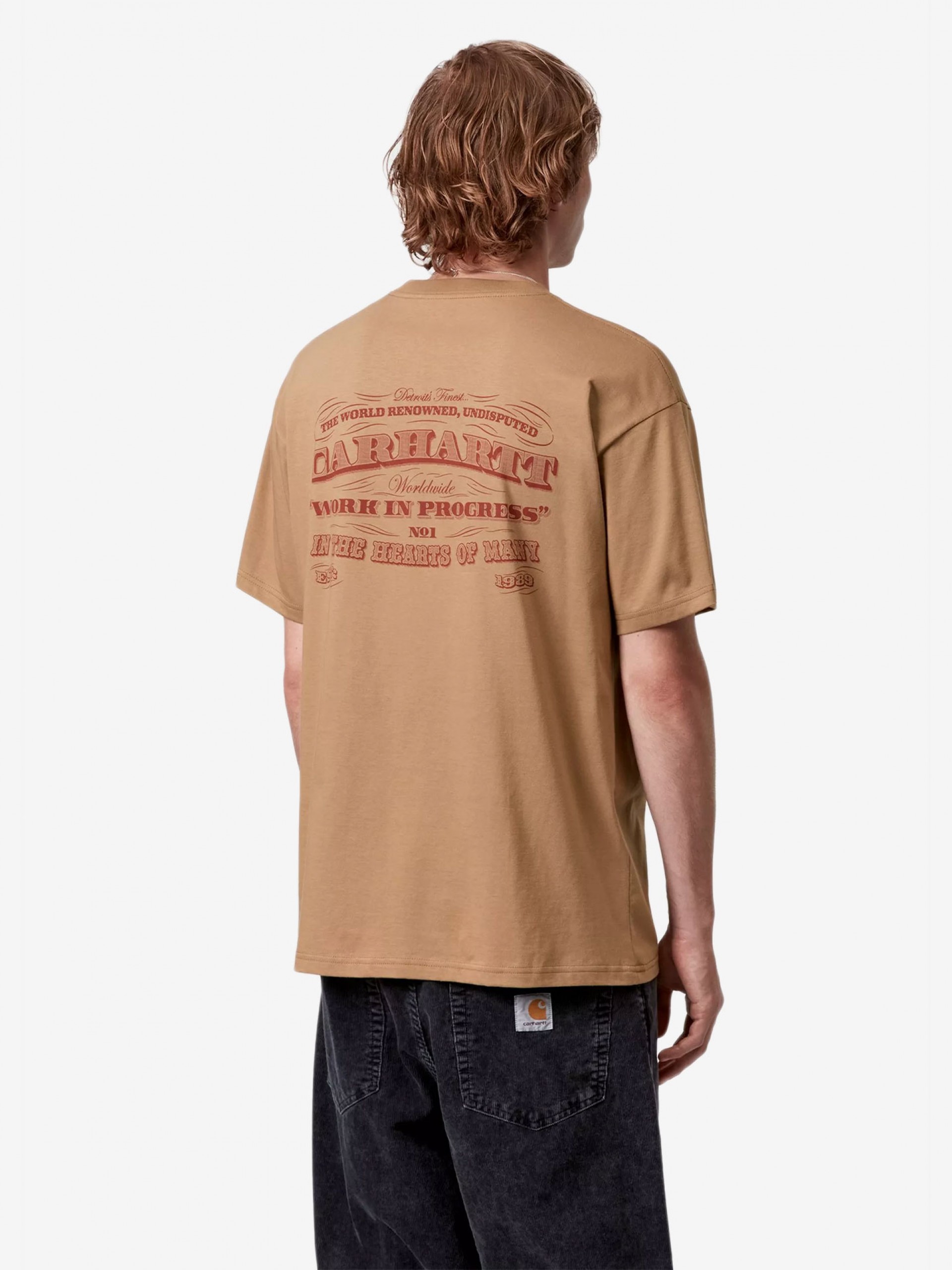 Carhartt WIP 3 One 3 Camel T-shirt