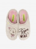 Chanclas Hot Potatoes Blantyre Beige y Rosa Para Mujer